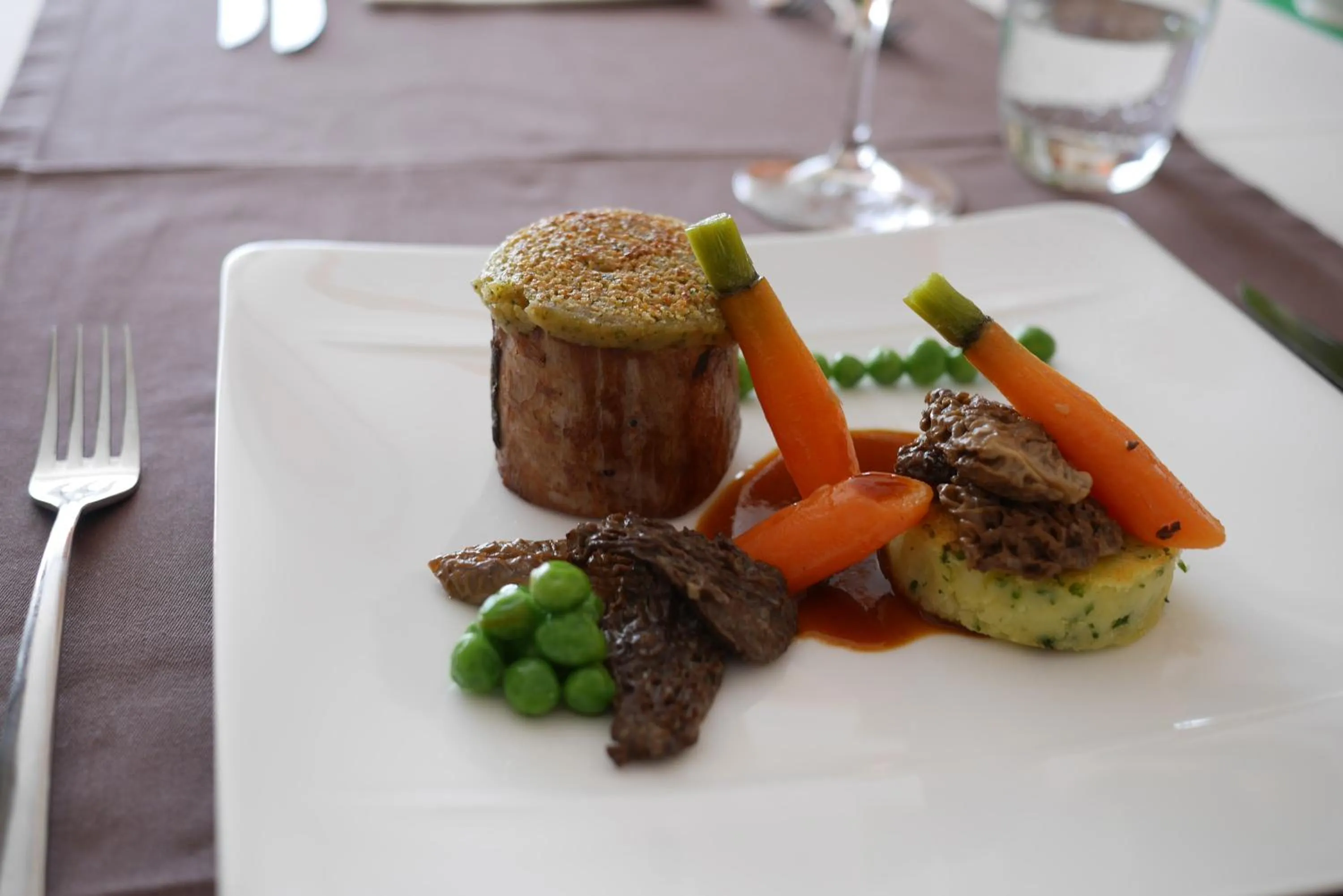 Food close-up in Auberge Aux Deux Sapins