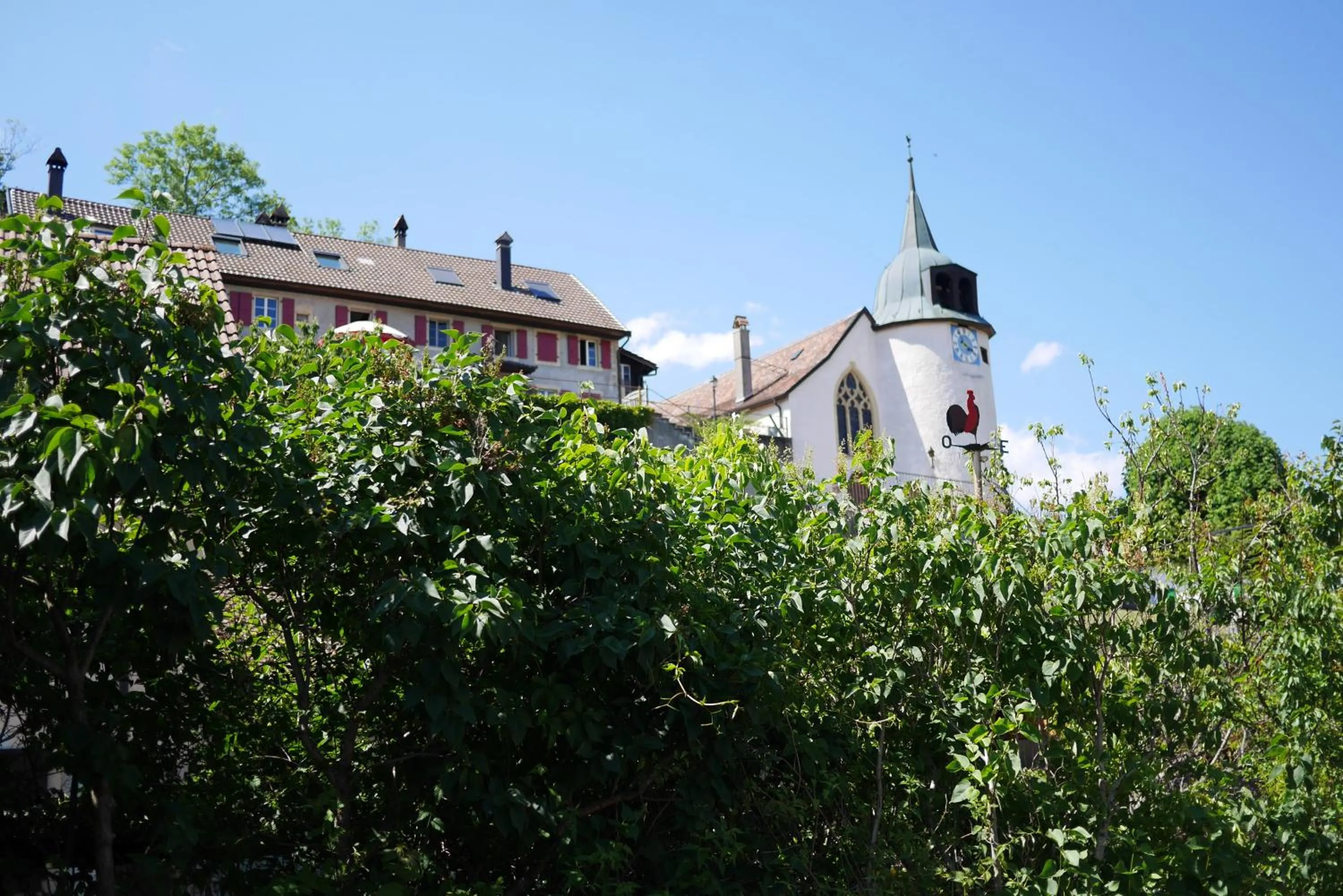 City view in Auberge Aux Deux Sapins