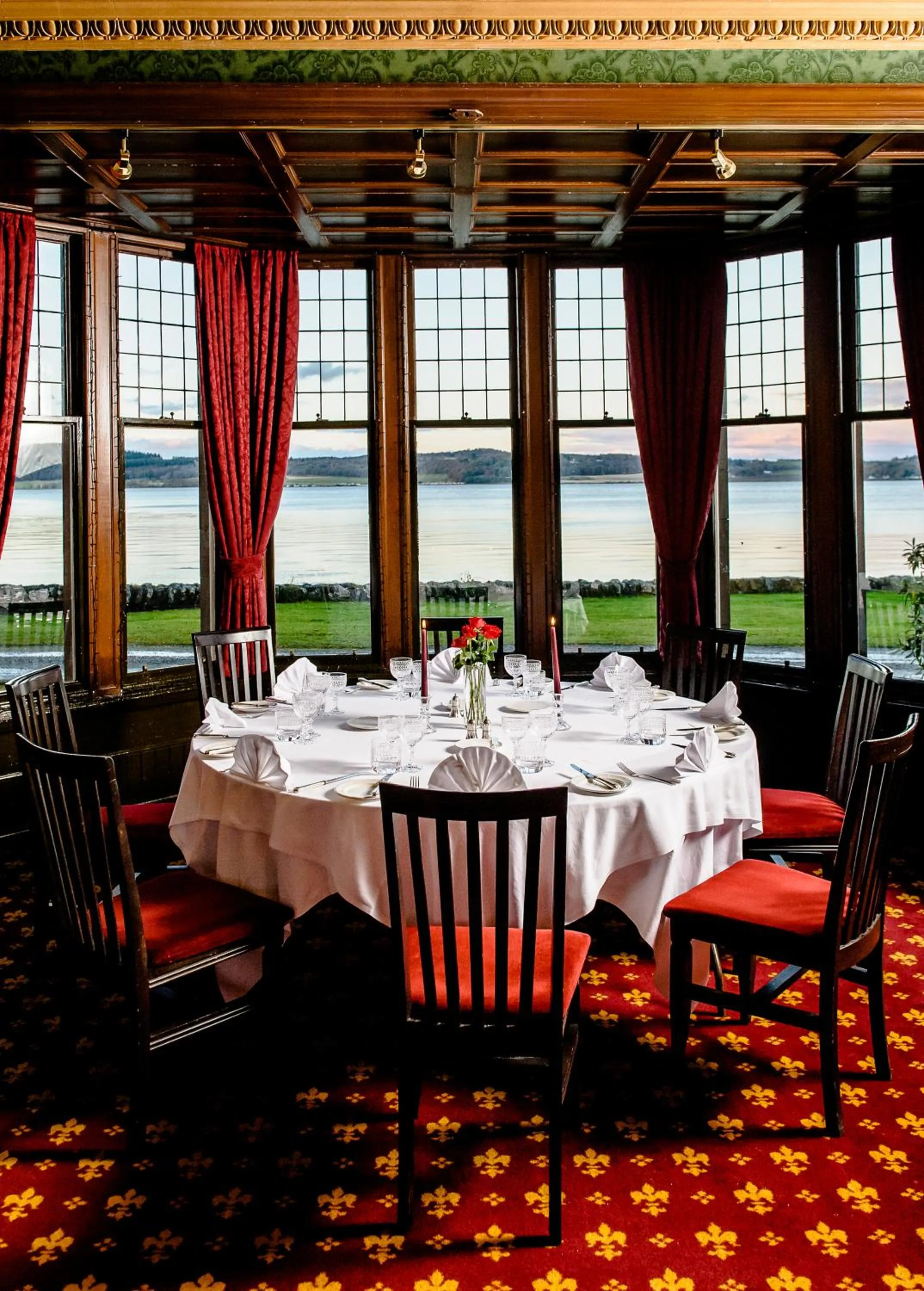 Restaurant/places to eat in Bunchrew House Hotel