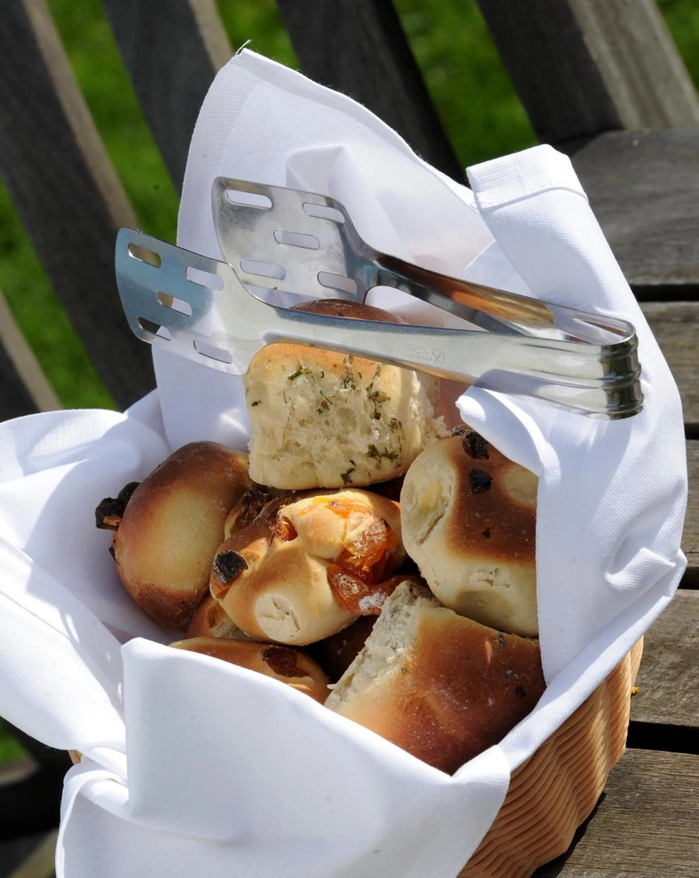 Food close-up in Bunchrew House Hotel