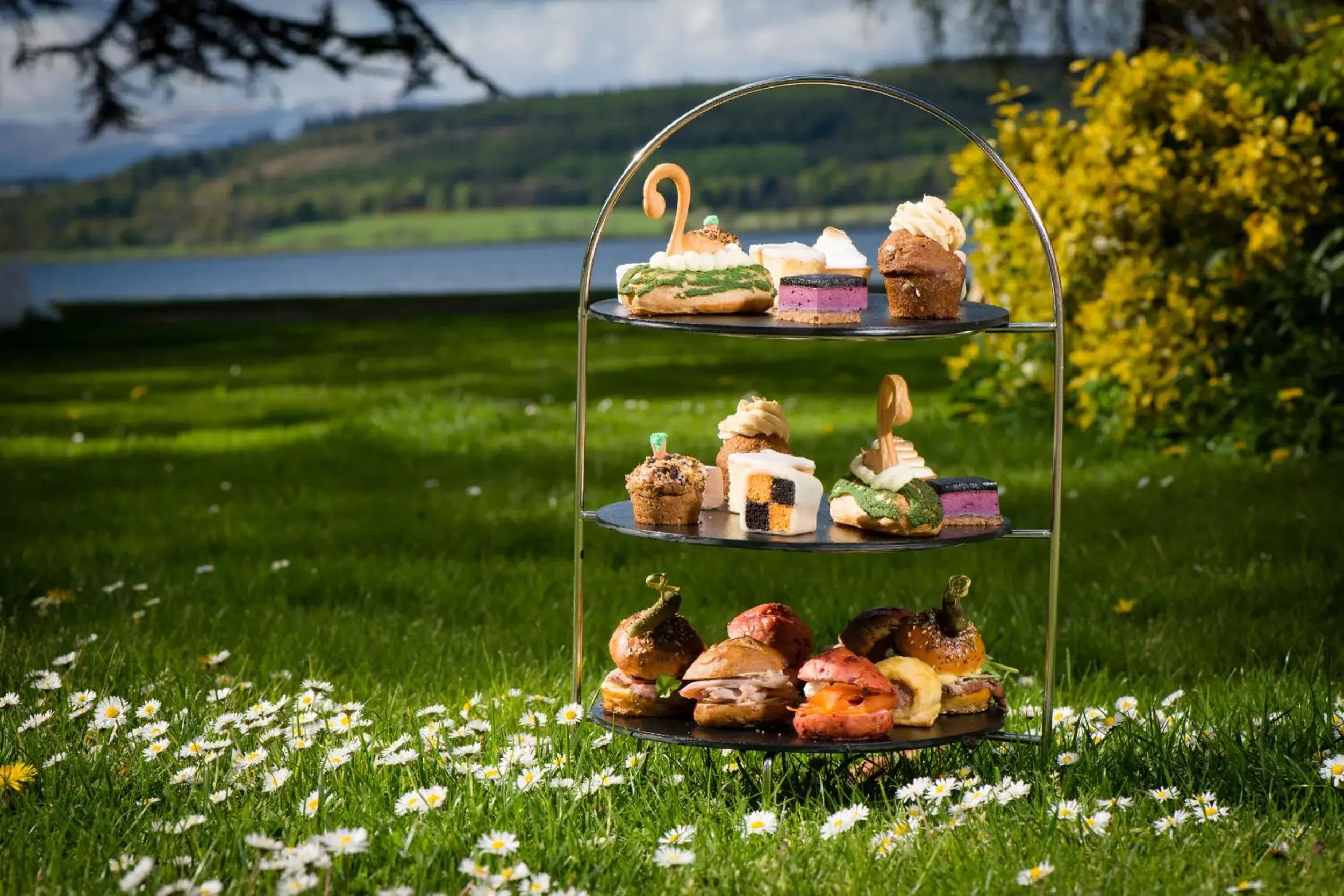 Food close-up in Bunchrew House Hotel Food close-up in Bunchrew House Hotel