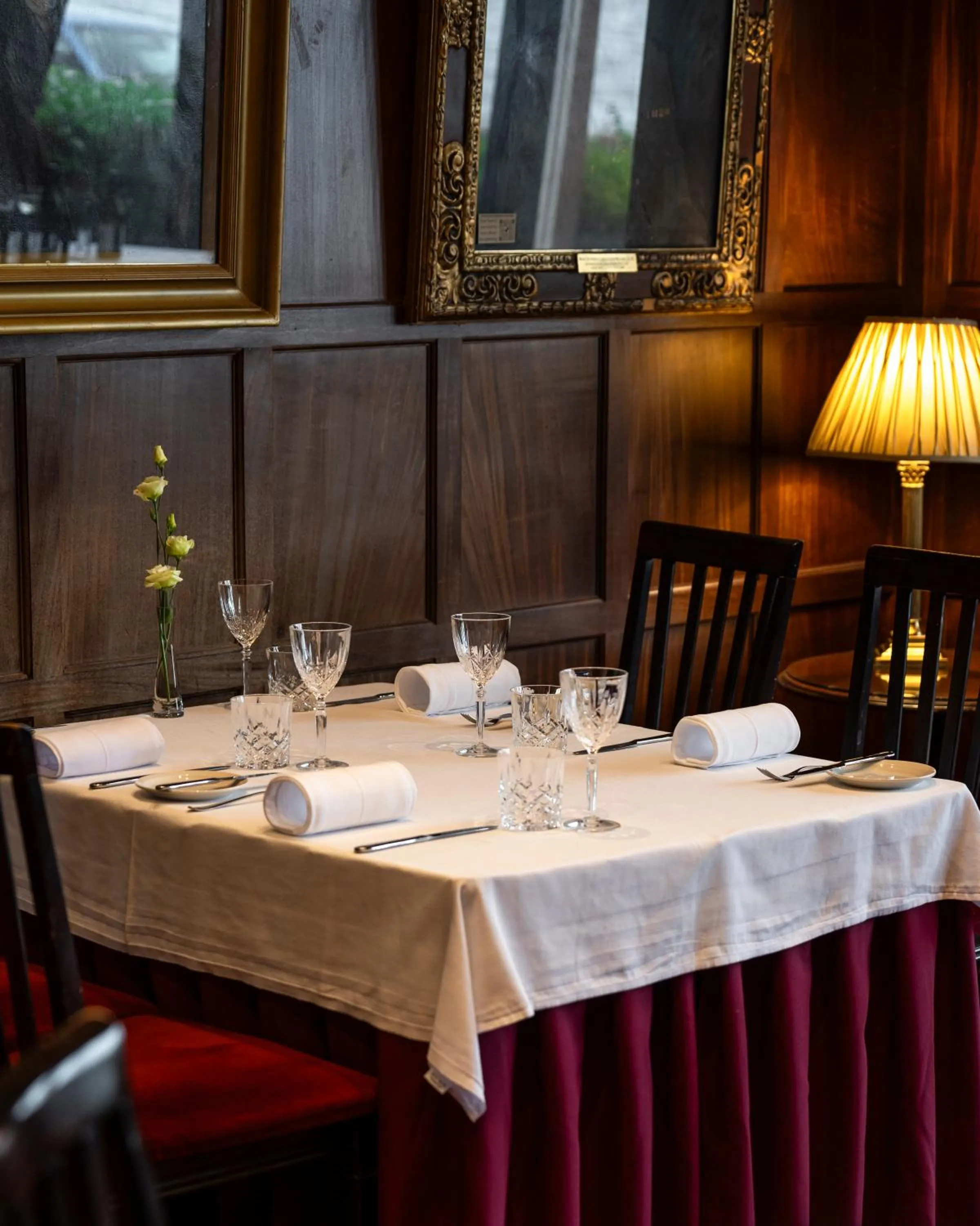 Restaurant/places to eat in Bunchrew House Hotel