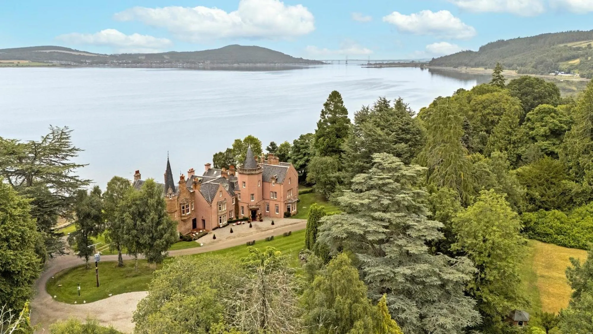 Sea view in Bunchrew House Hotel