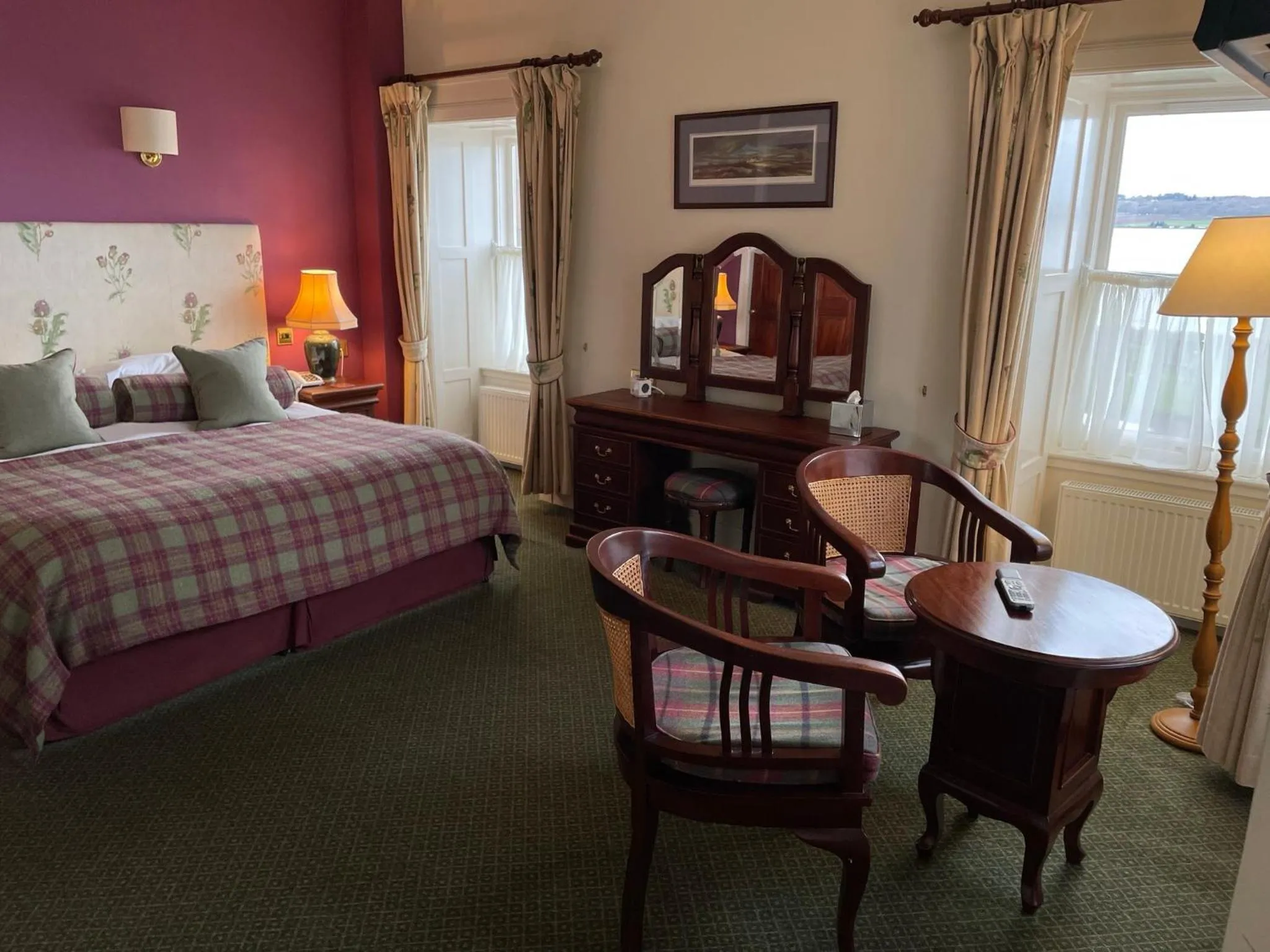 Bedroom, Bed in Bunchrew House Hotel