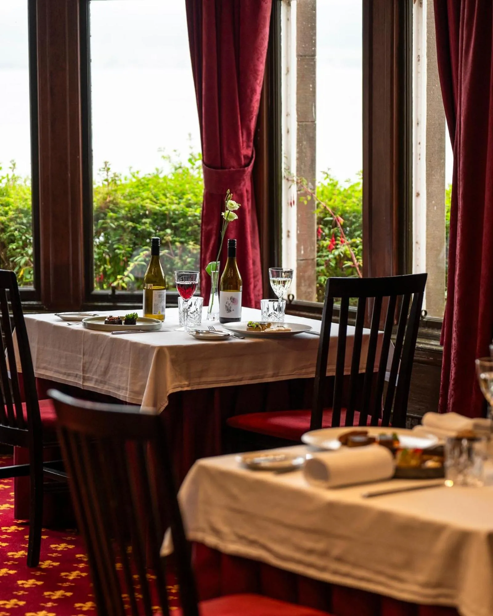 Restaurant/places to eat in Bunchrew House Hotel