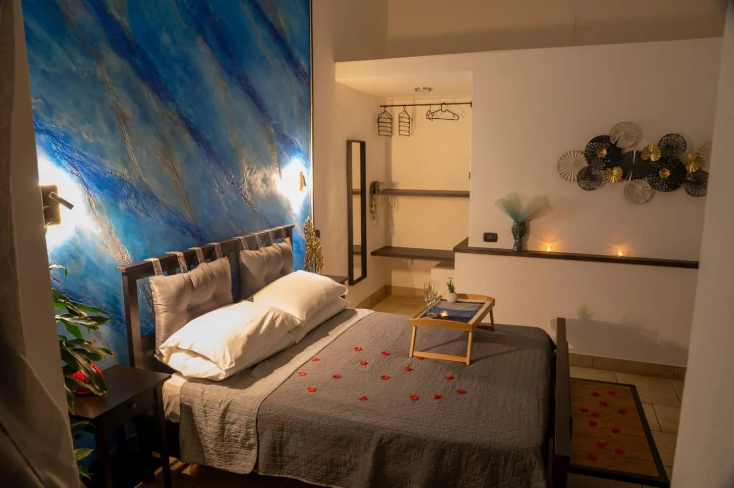 Bed in B&B La Sorgente