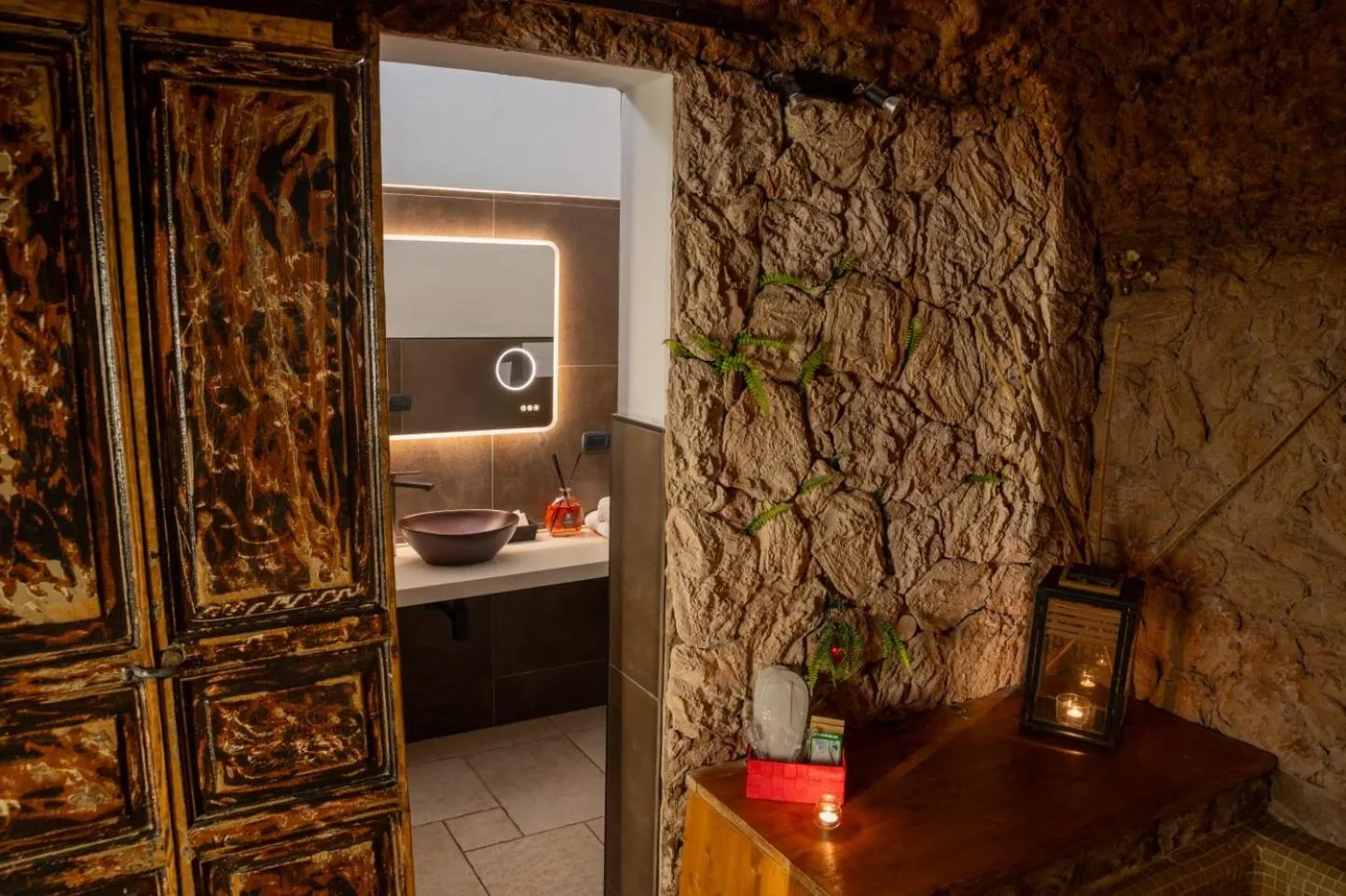 Bed in B&B La Sorgente