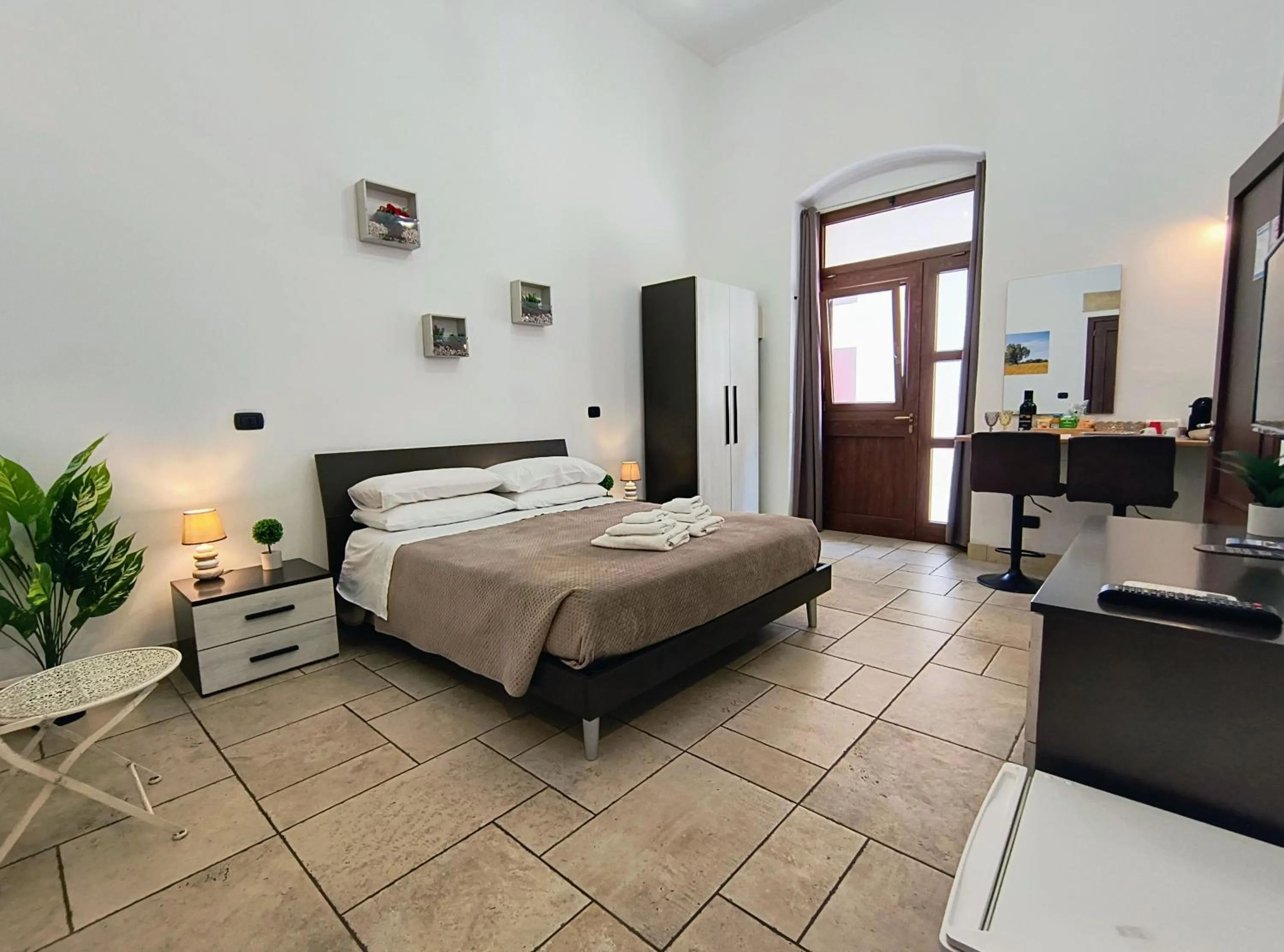 Bed in B&B La Sorgente