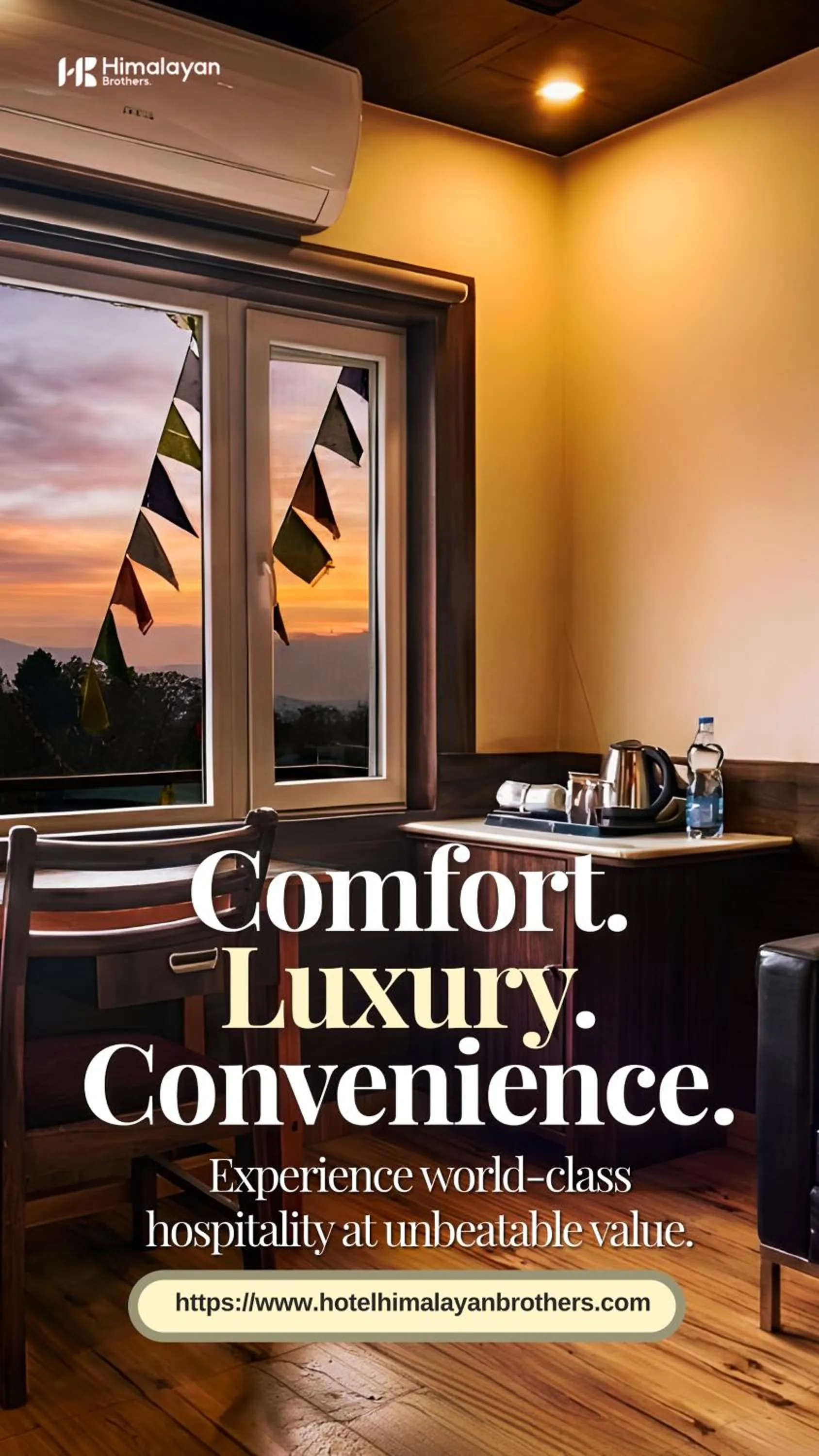 room service in Hotel Buddha House Himalayan Brothers