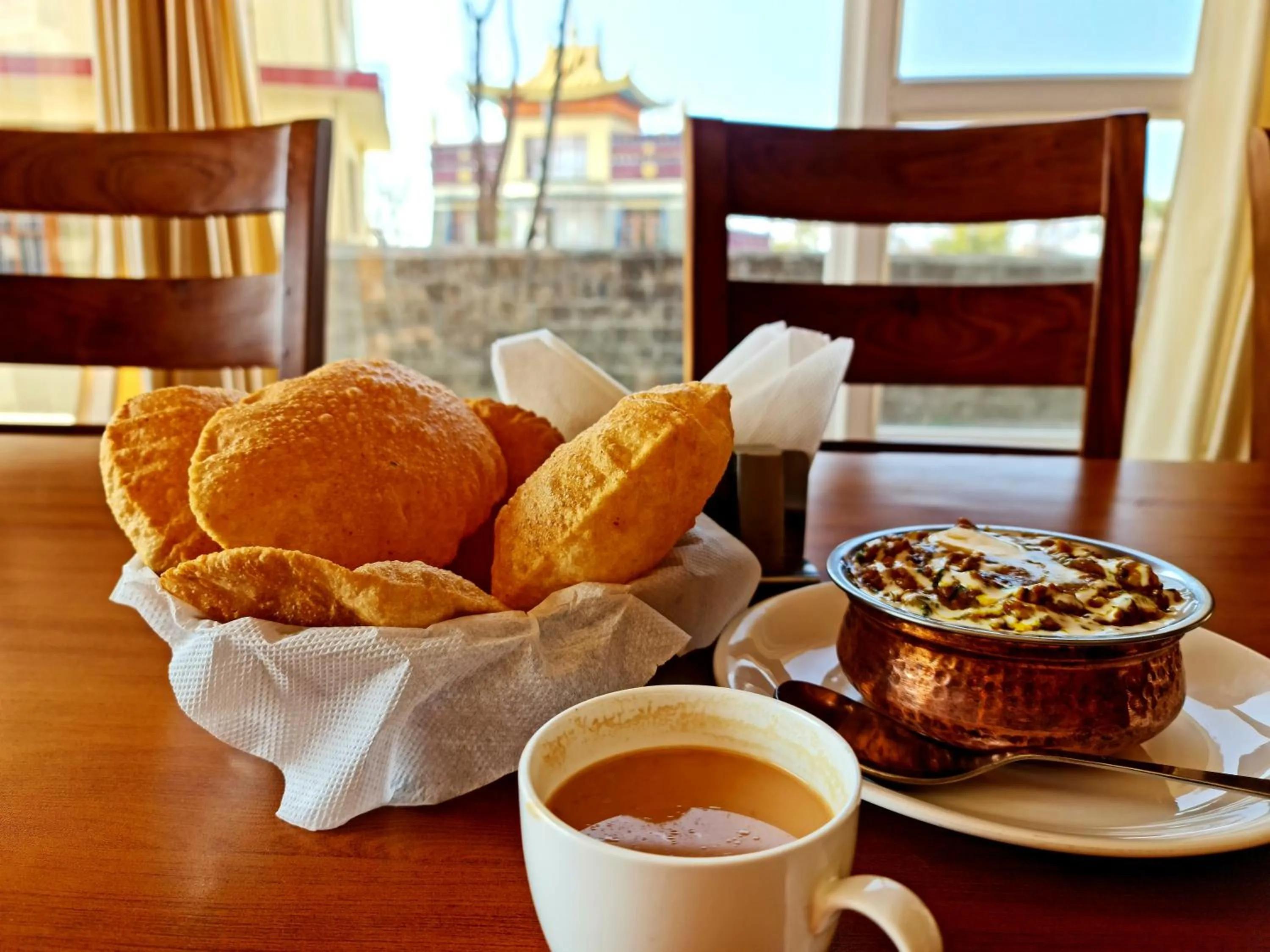 Food and drinks in Hotel Buddha House Himalayan Brothers