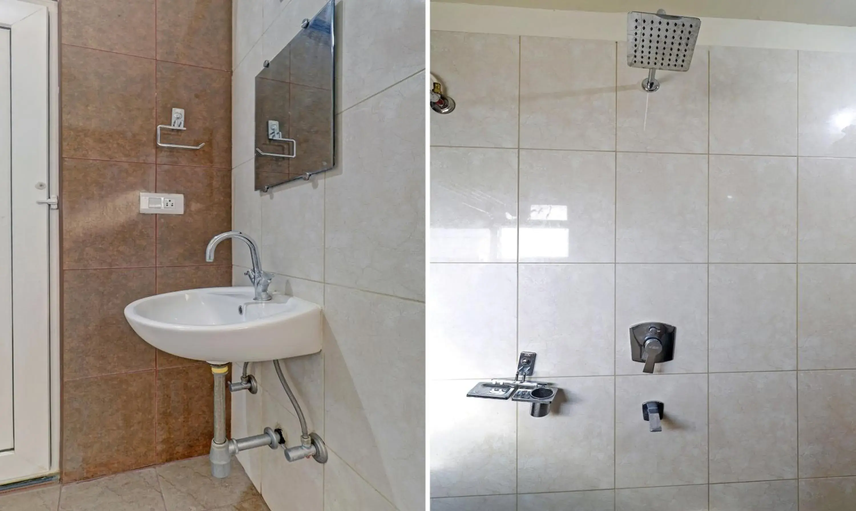 Bathroom in Treebo Sai Suites Inn Nagavara Bathroom in Treebo Sai Suites Inn Nagavara