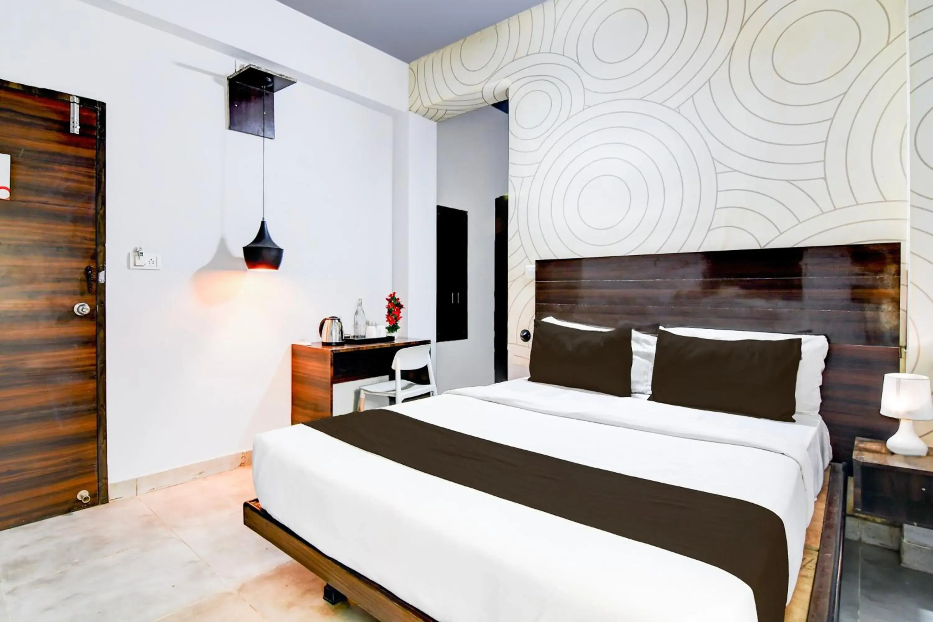 Bedroom, Bed in Super Townhouse Chandrasekharpur Bedroom, Bed in Super Townhouse Chandrasekharpur