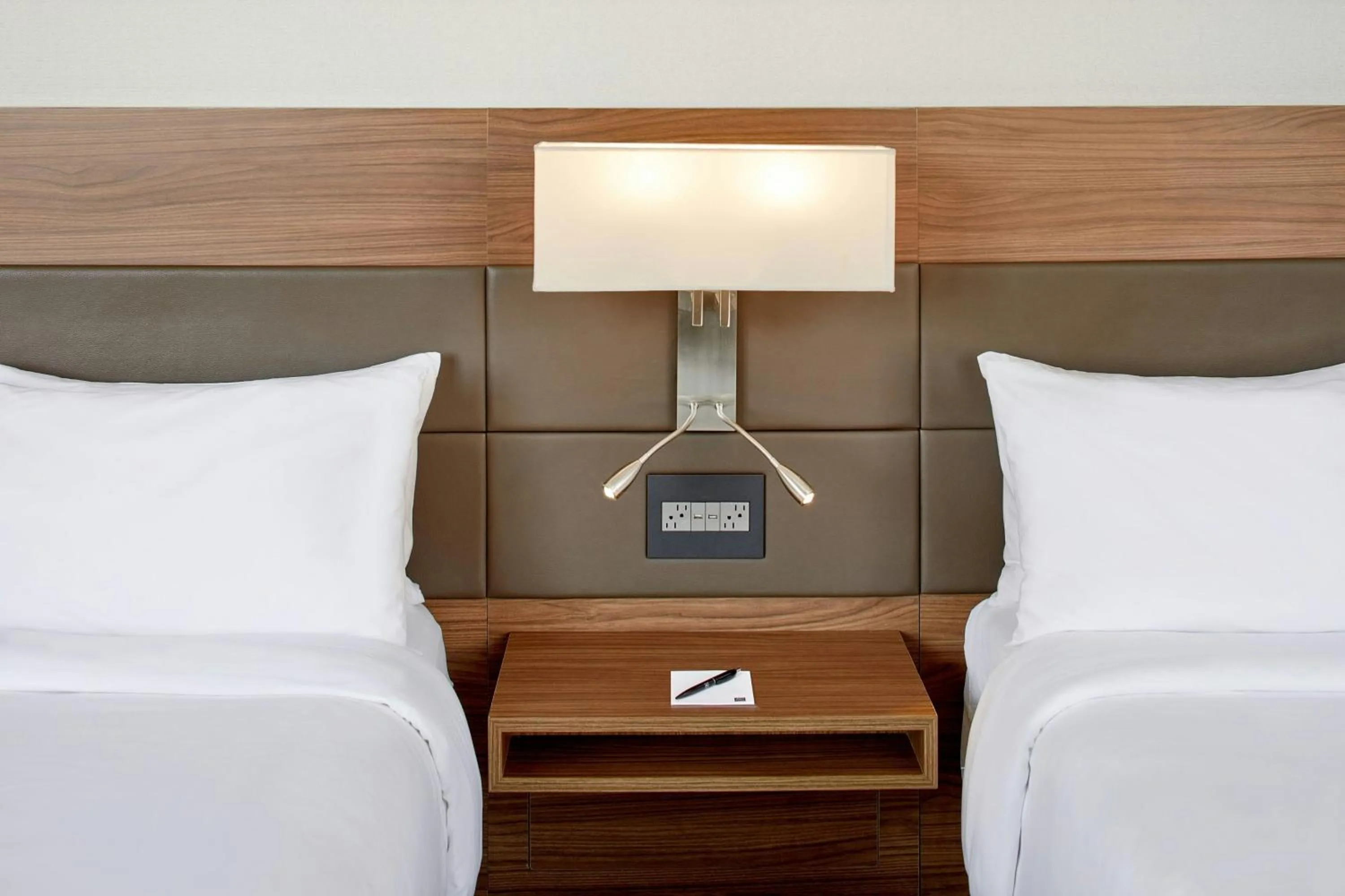 Photo of the whole room, Bed in AC Hotel National Harbor Washington, DC Area