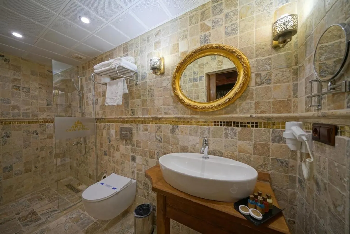 Bathroom in Arte Cave Hotel