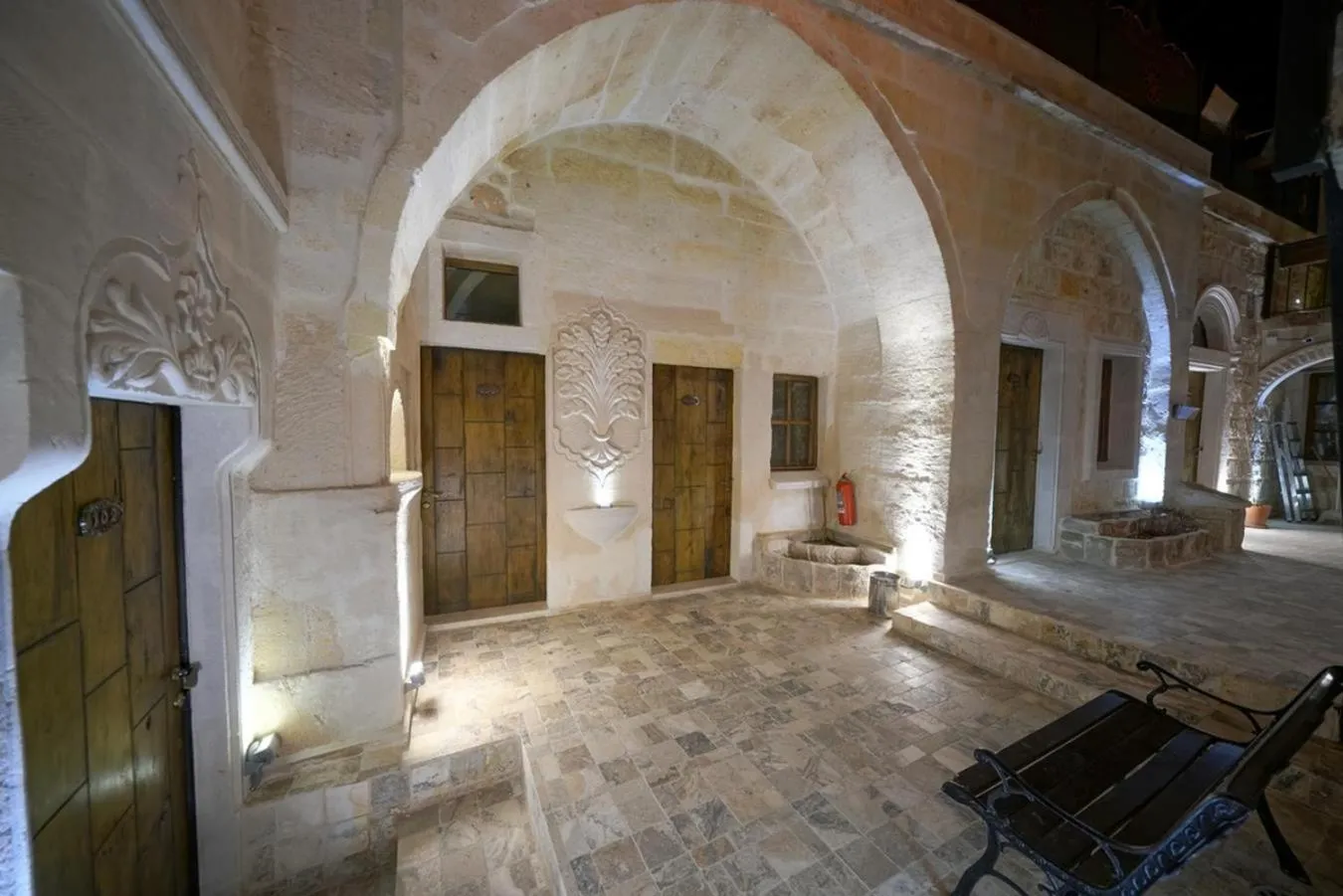 Property building in Arte Cave Hotel