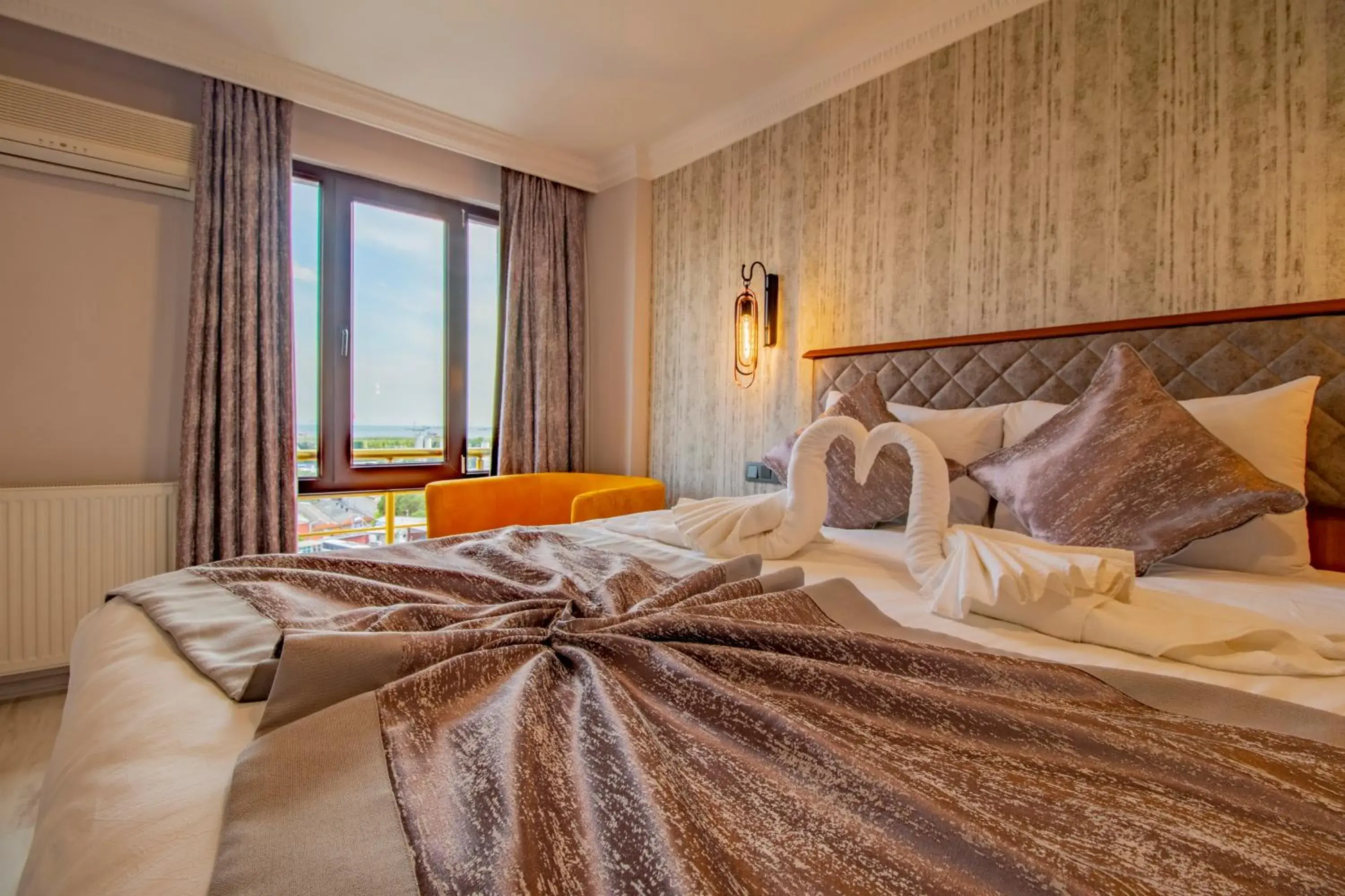 Bed in Avrasya Port Hotel Bed in Avrasya Port Hotel