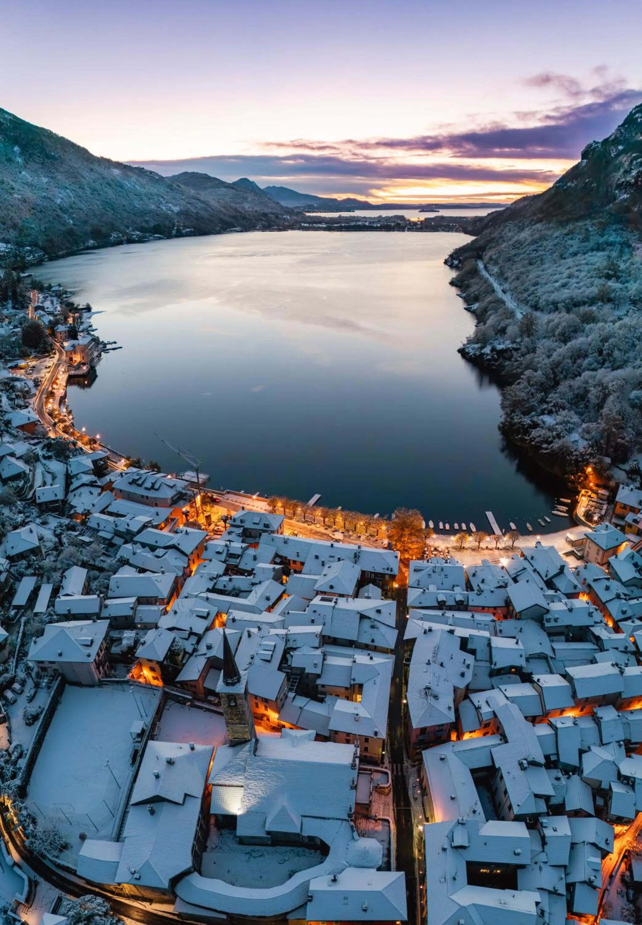 Bird's eye view in Casa della Capra