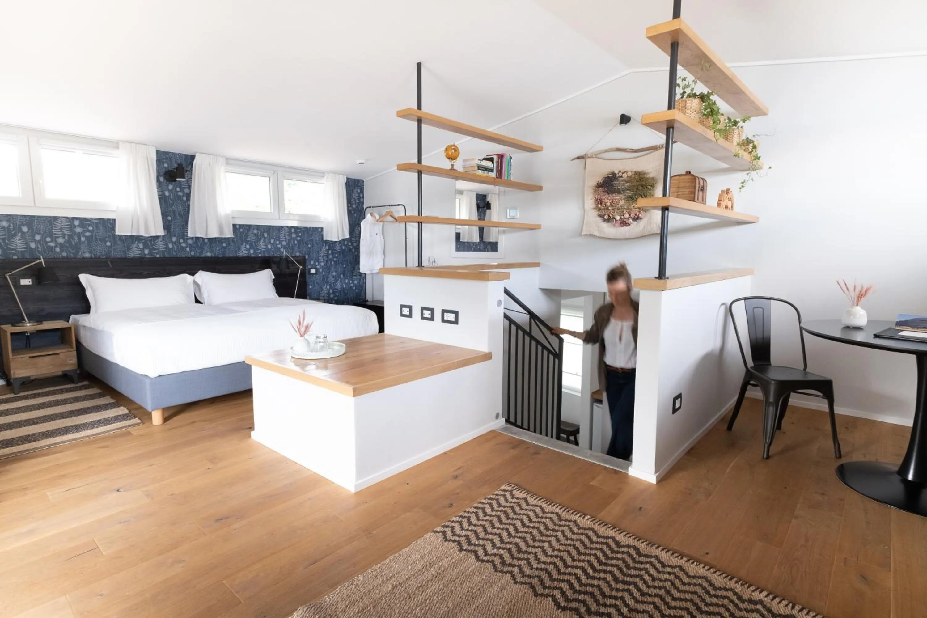 Photo of the whole room, Bed in Casa della Capra