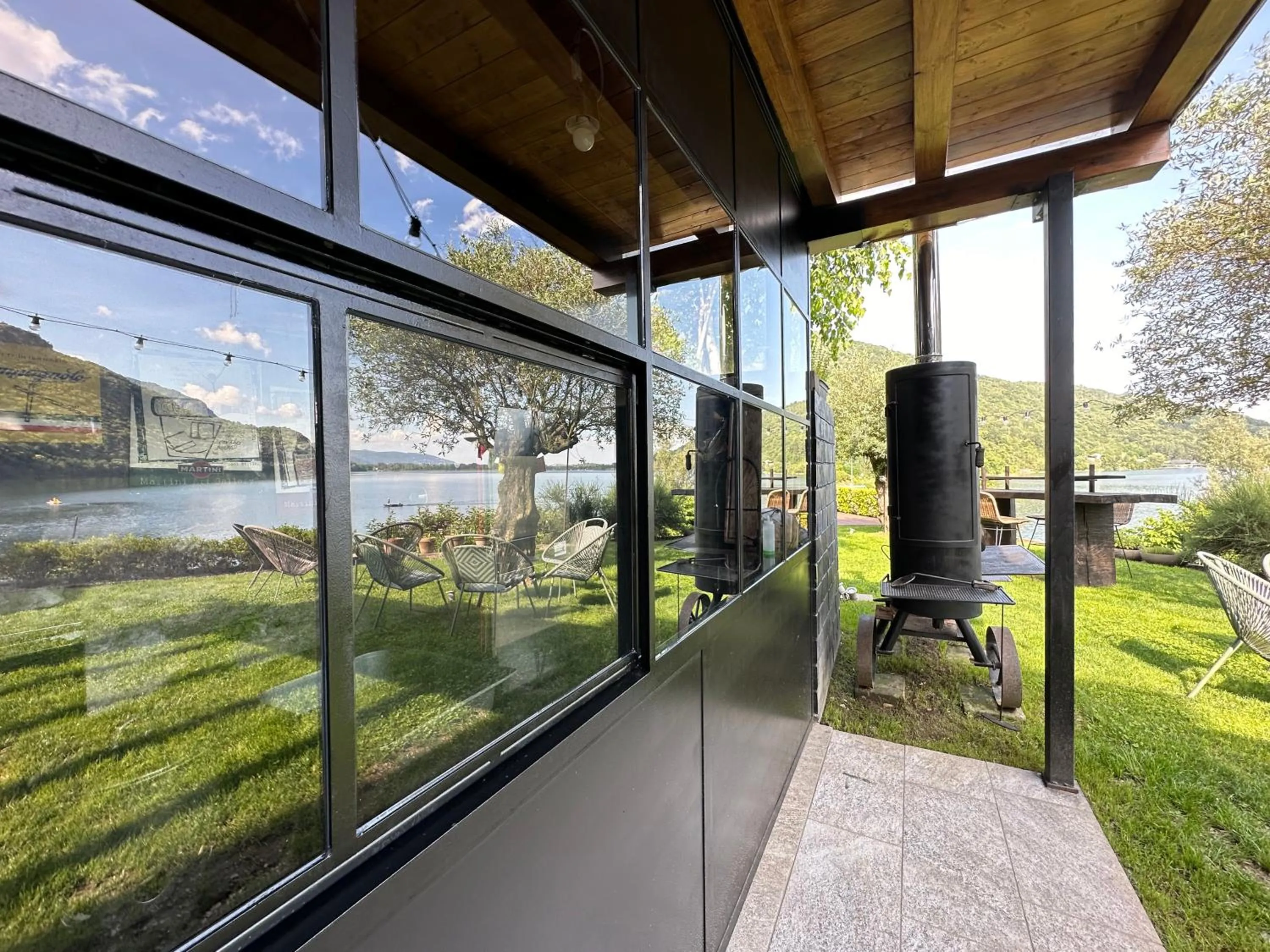 Lounge or bar in Casa della Capra