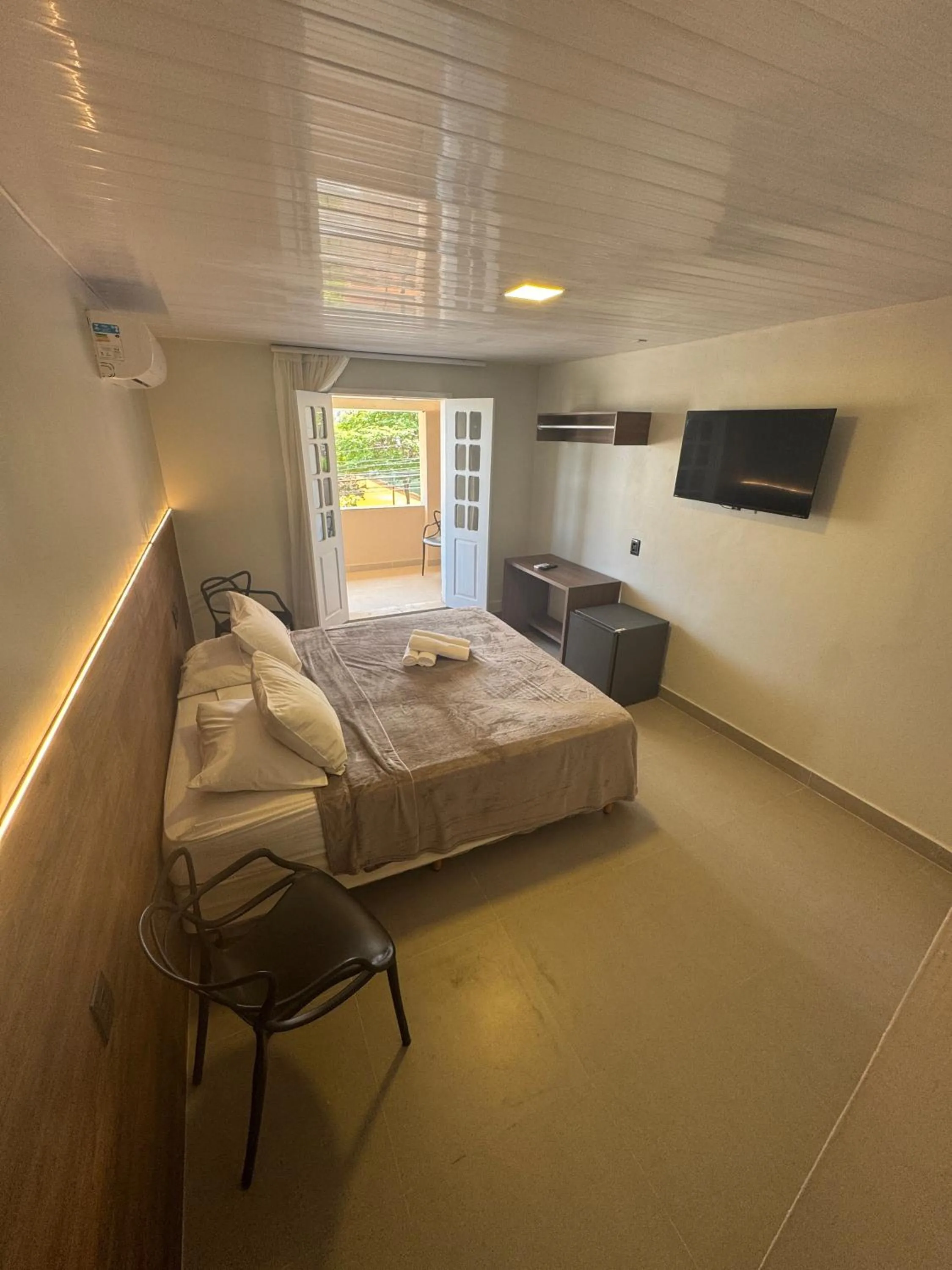 Bed in Hotel Pousada Villa Marina