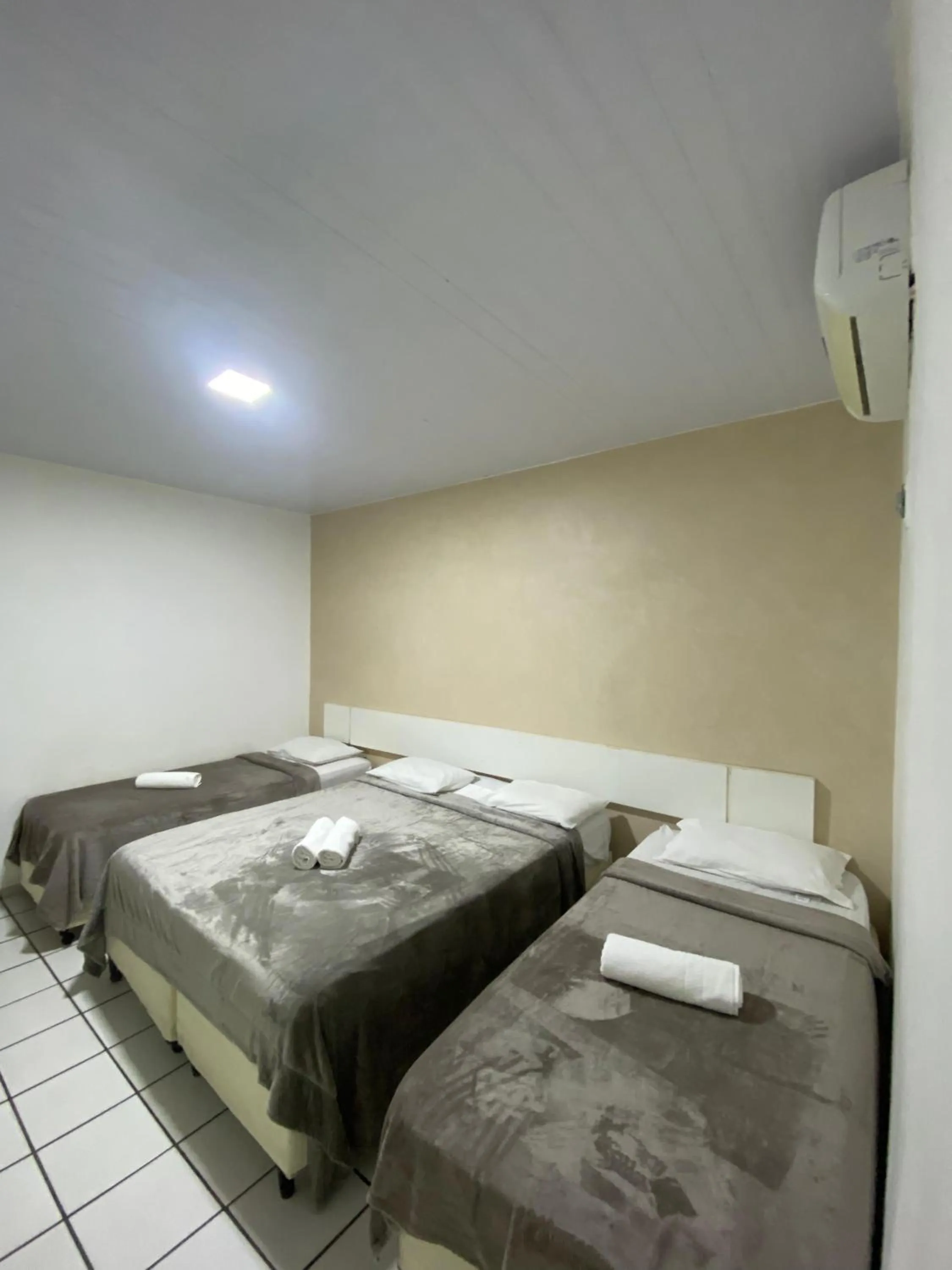 Bed in Hotel Pousada Villa Marina