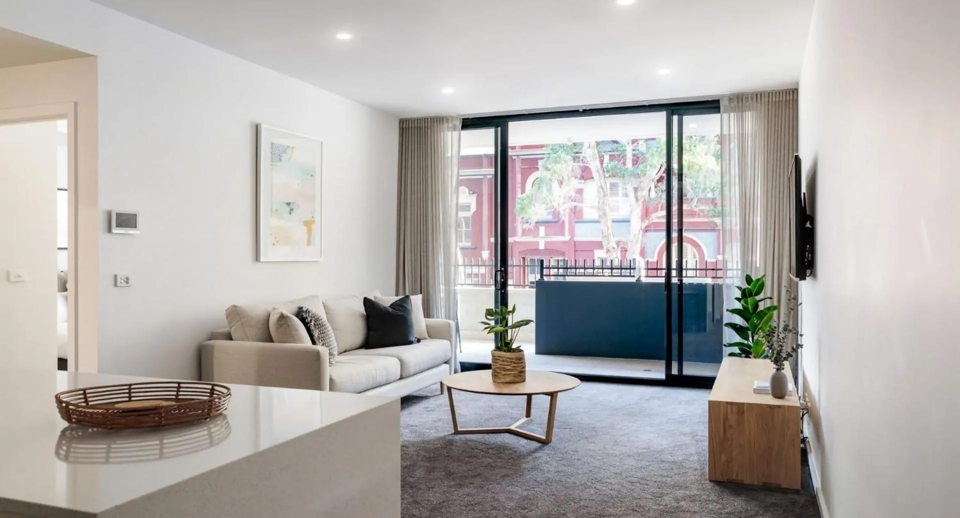 Living room in The Muse