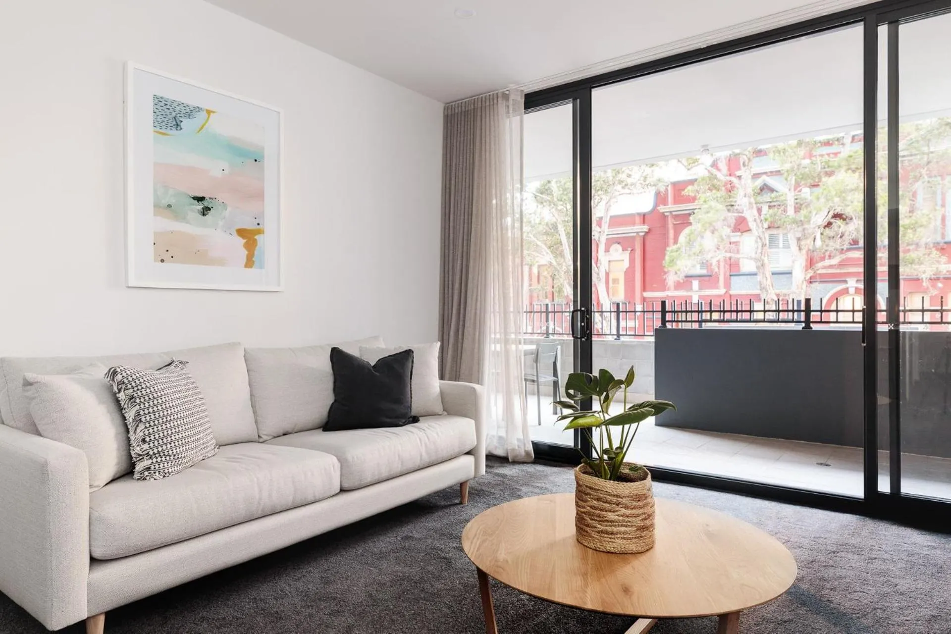 Living room in The Muse