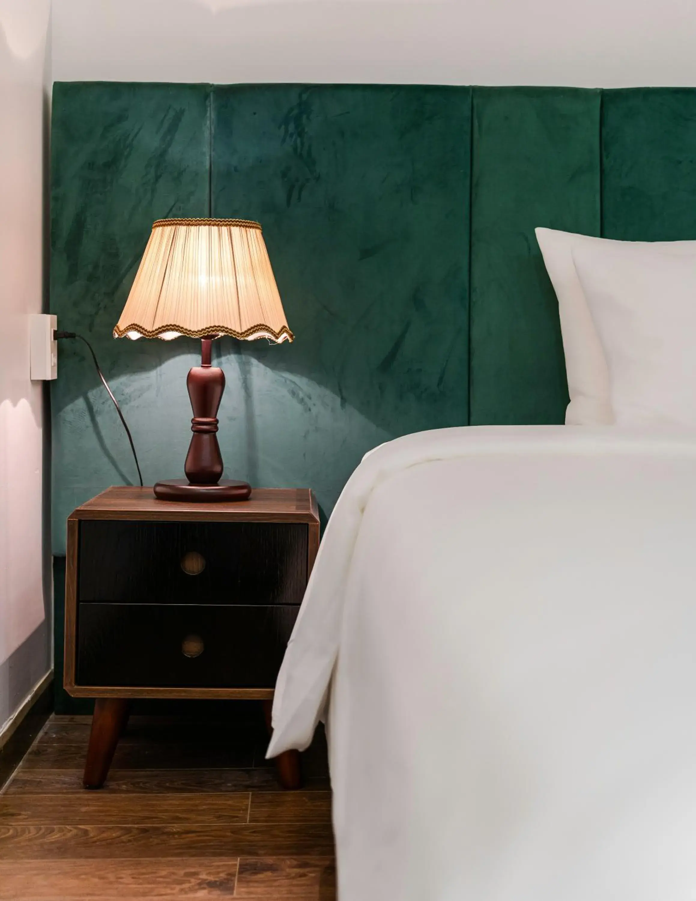 Bed in TTR Moonstone Apart Hotel Bed in TTR Moonstone Apart Hotel