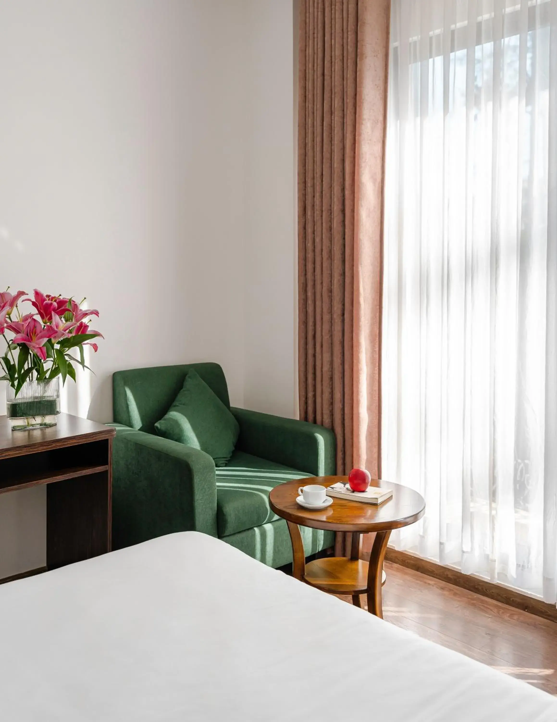 Bed in TTR Moonstone Apart Hotel Bed in TTR Moonstone Apart Hotel