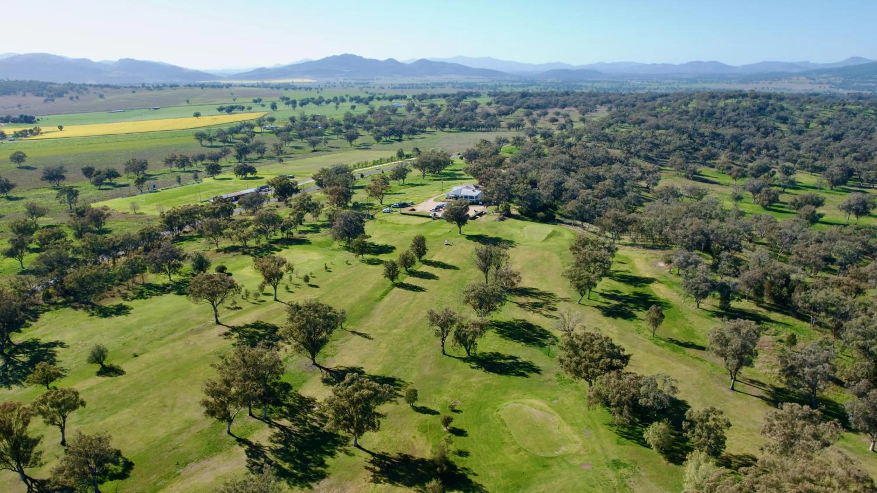 Golfcourse in Quirindi Sunflower Motor Inn
