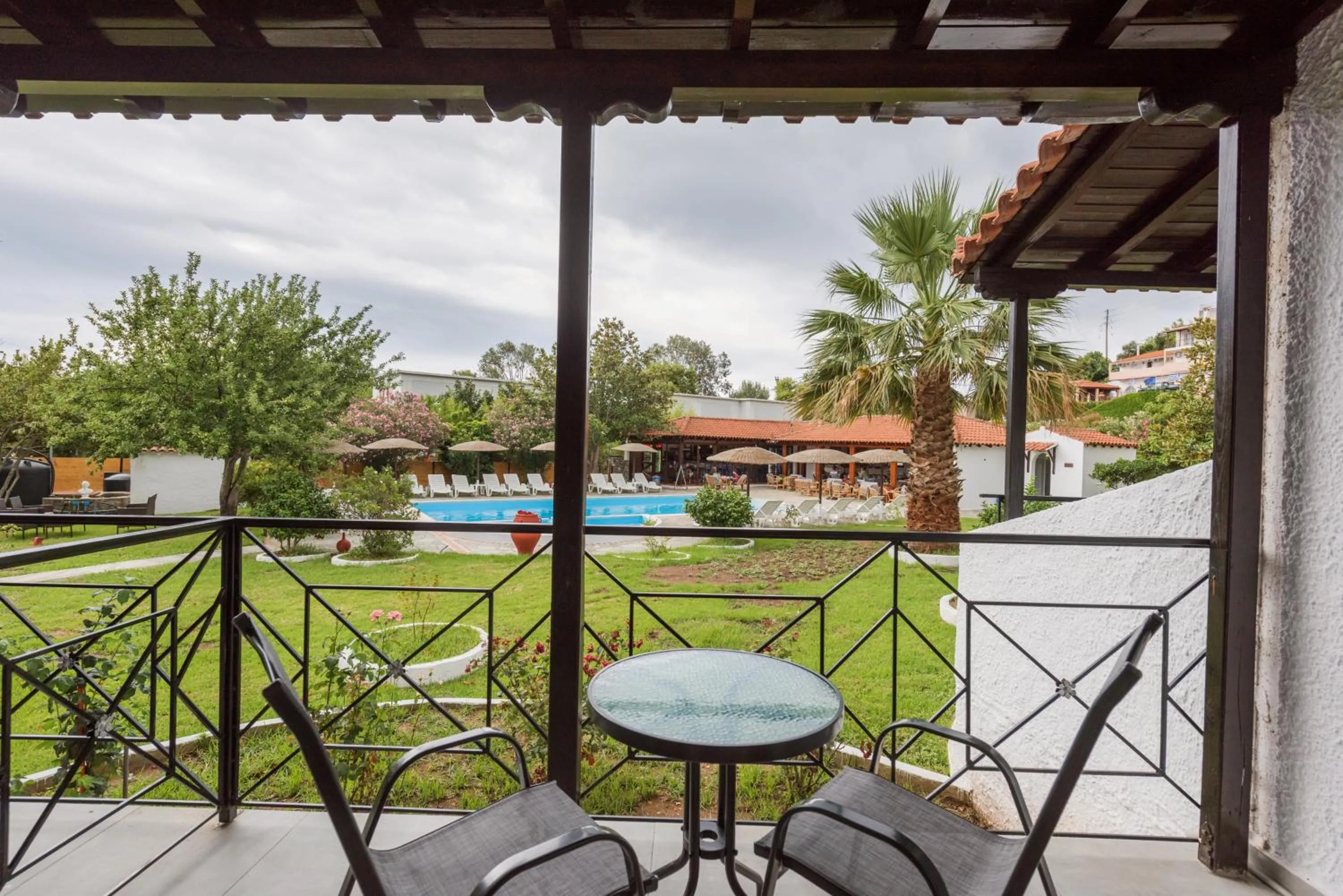 Garden view in STRAWBERRY Skiathos