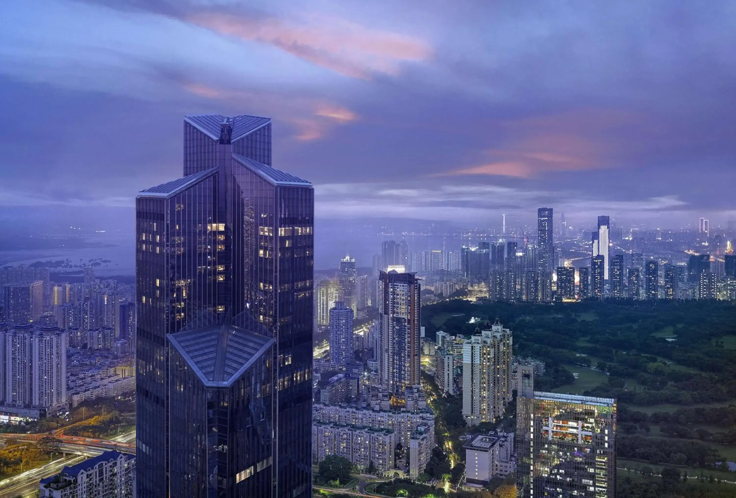 Property building in Park Hyatt Shenzhen Property building in Park Hyatt Shenzhen