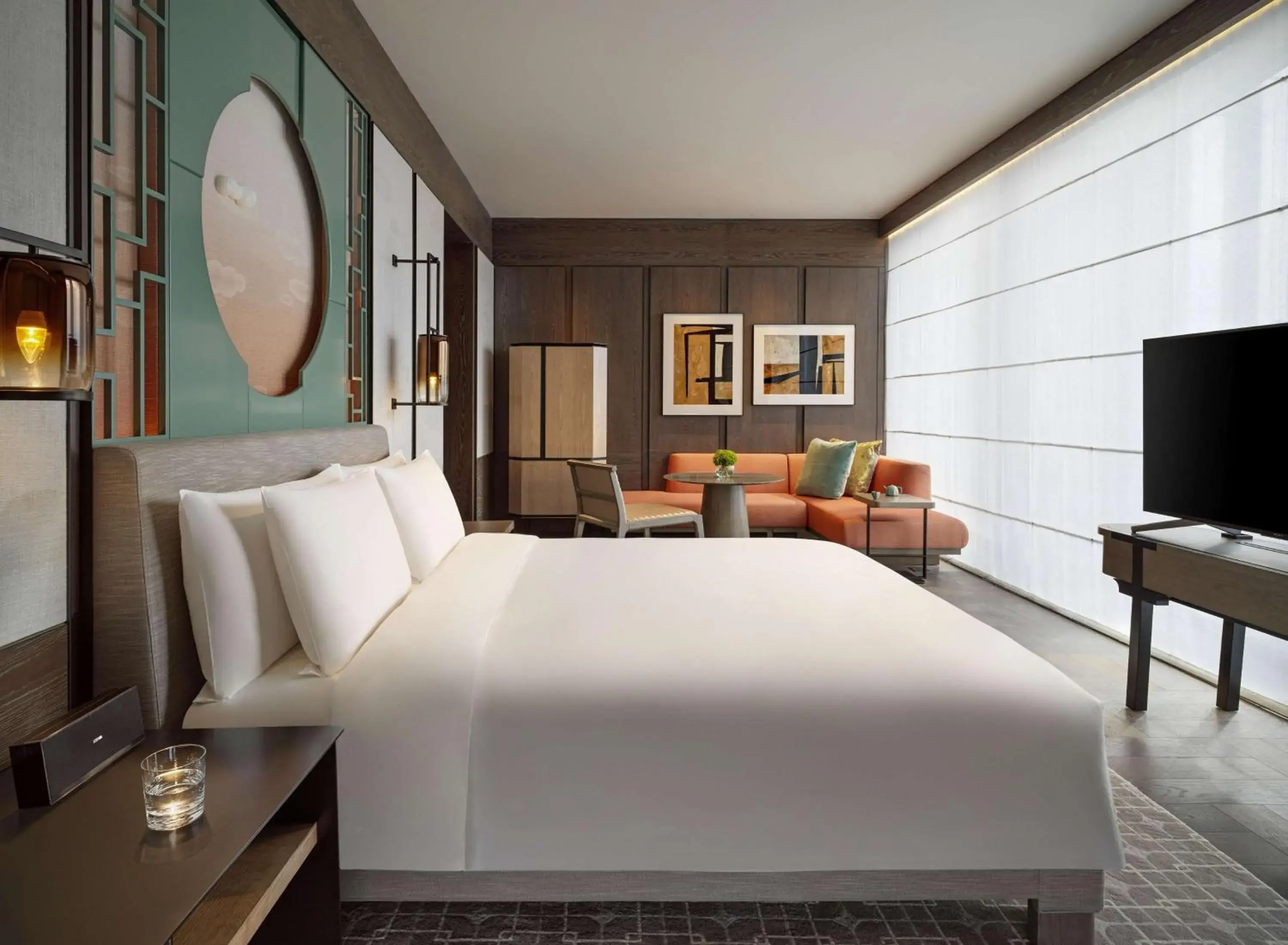 Photo of the whole room, Bed in Park Hyatt Shenzhen Photo of the whole room, Bed in Park Hyatt Shenzhen