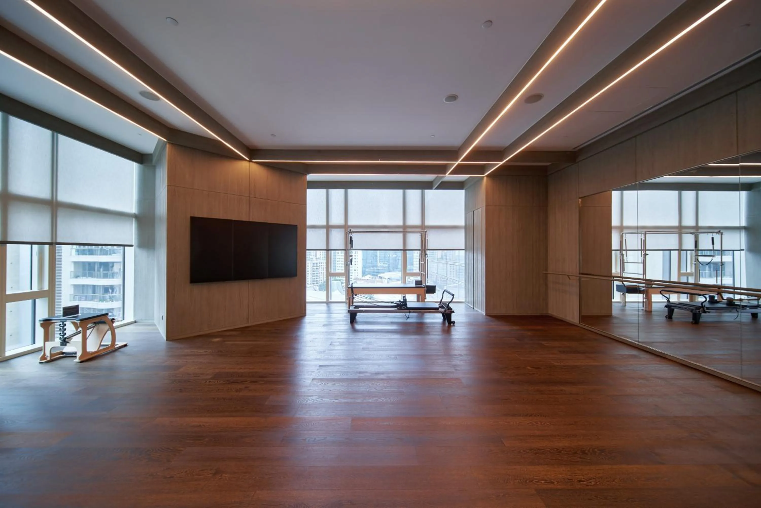 Fitness centre/facilities in Park Hyatt Shenzhen