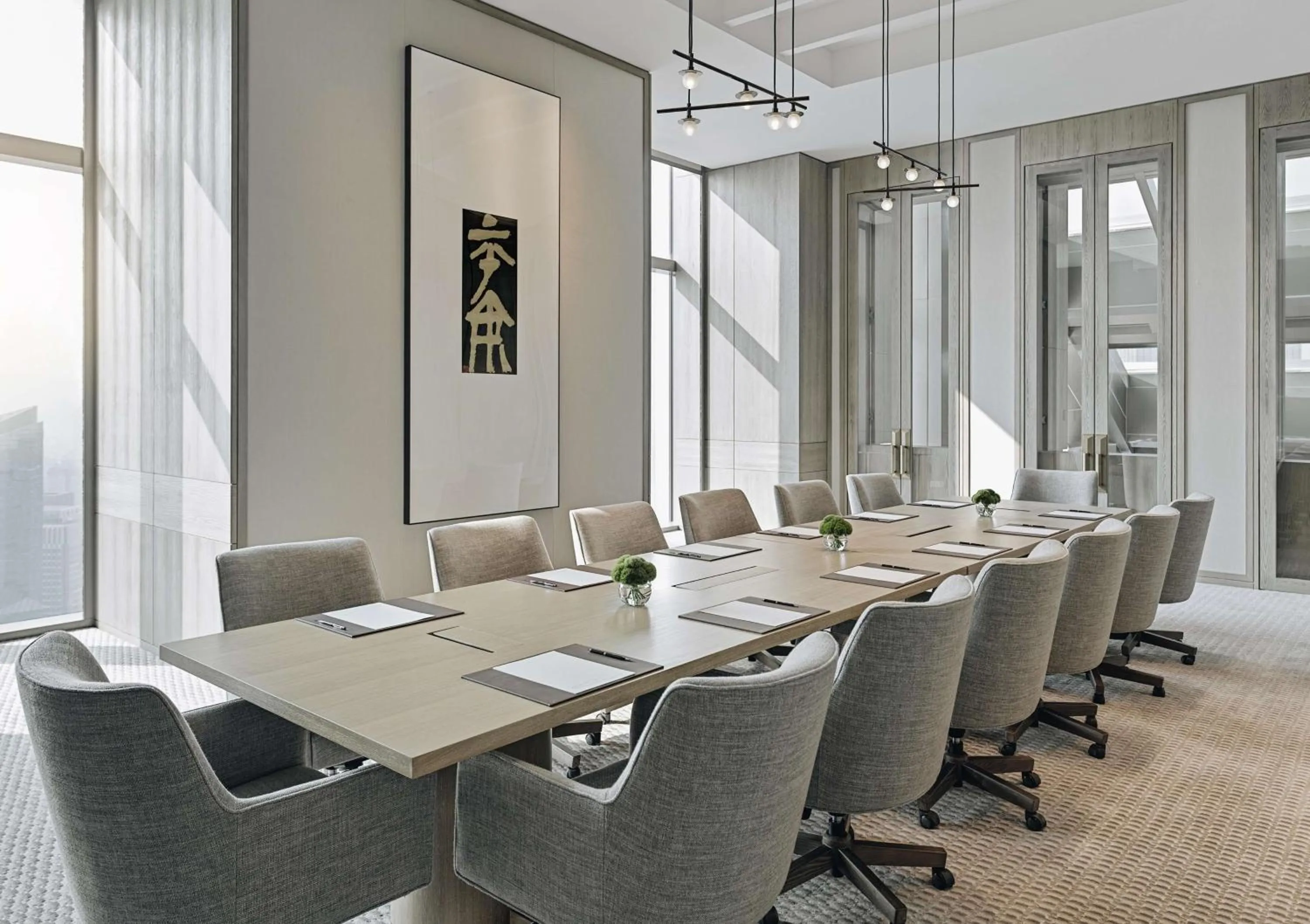 On site in Park Hyatt Shenzhen