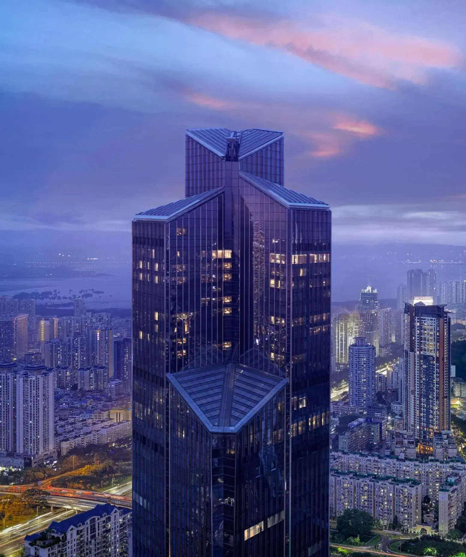 Property building in Park Hyatt Shenzhen Property building in Park Hyatt Shenzhen