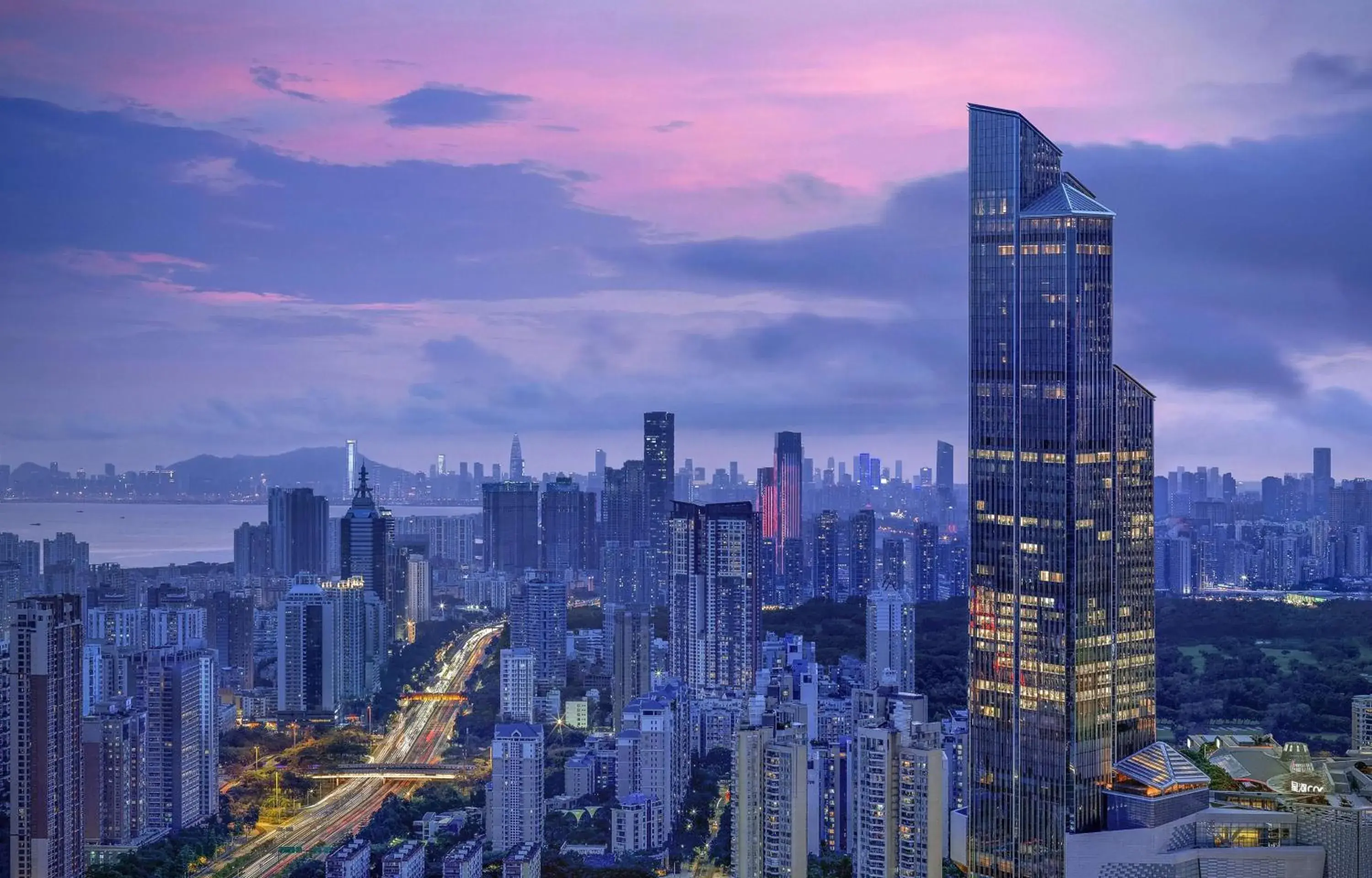 Property building in Park Hyatt Shenzhen Property building in Park Hyatt Shenzhen
