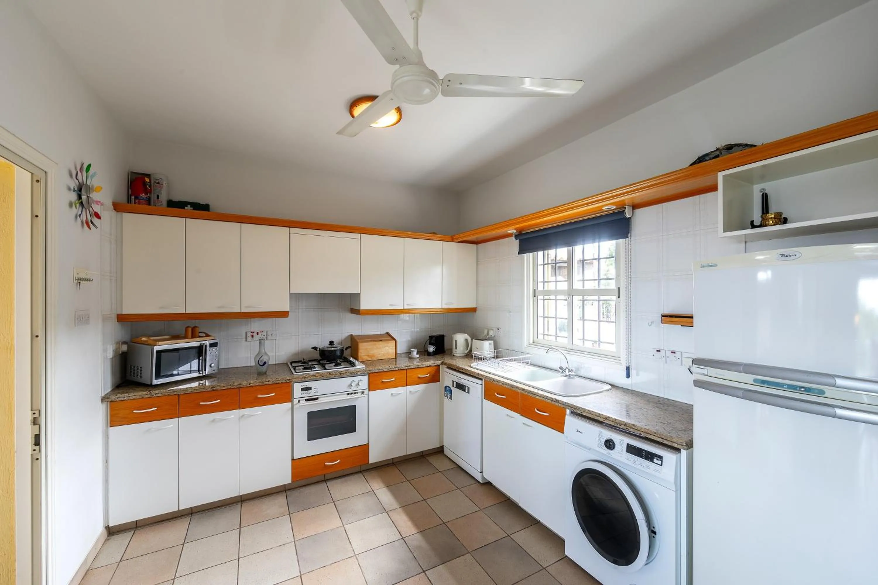 Kitchen or kitchenette in Protaras Sirina Waterfront Villa