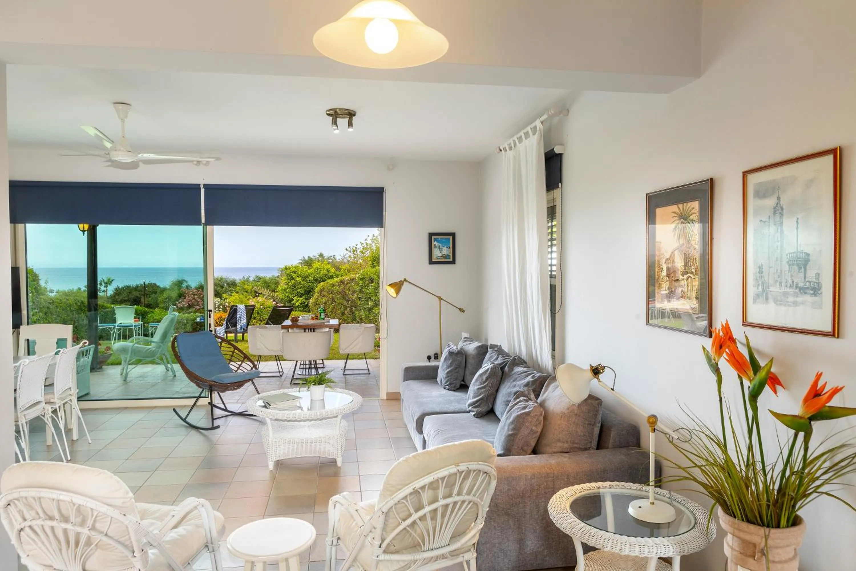 Living room in Protaras Sirina Waterfront Villa