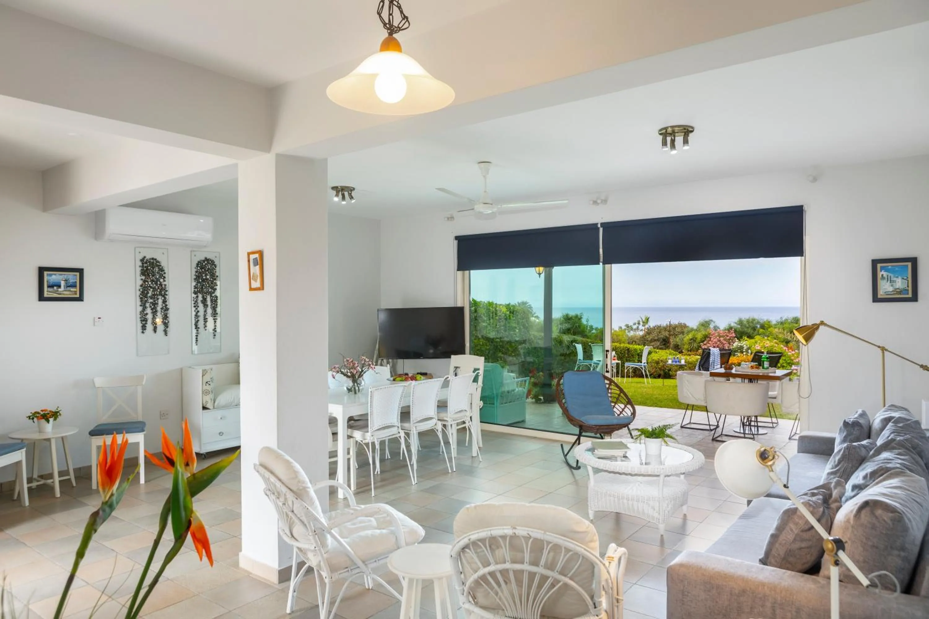 Living room in Protaras Sirina Waterfront Villa