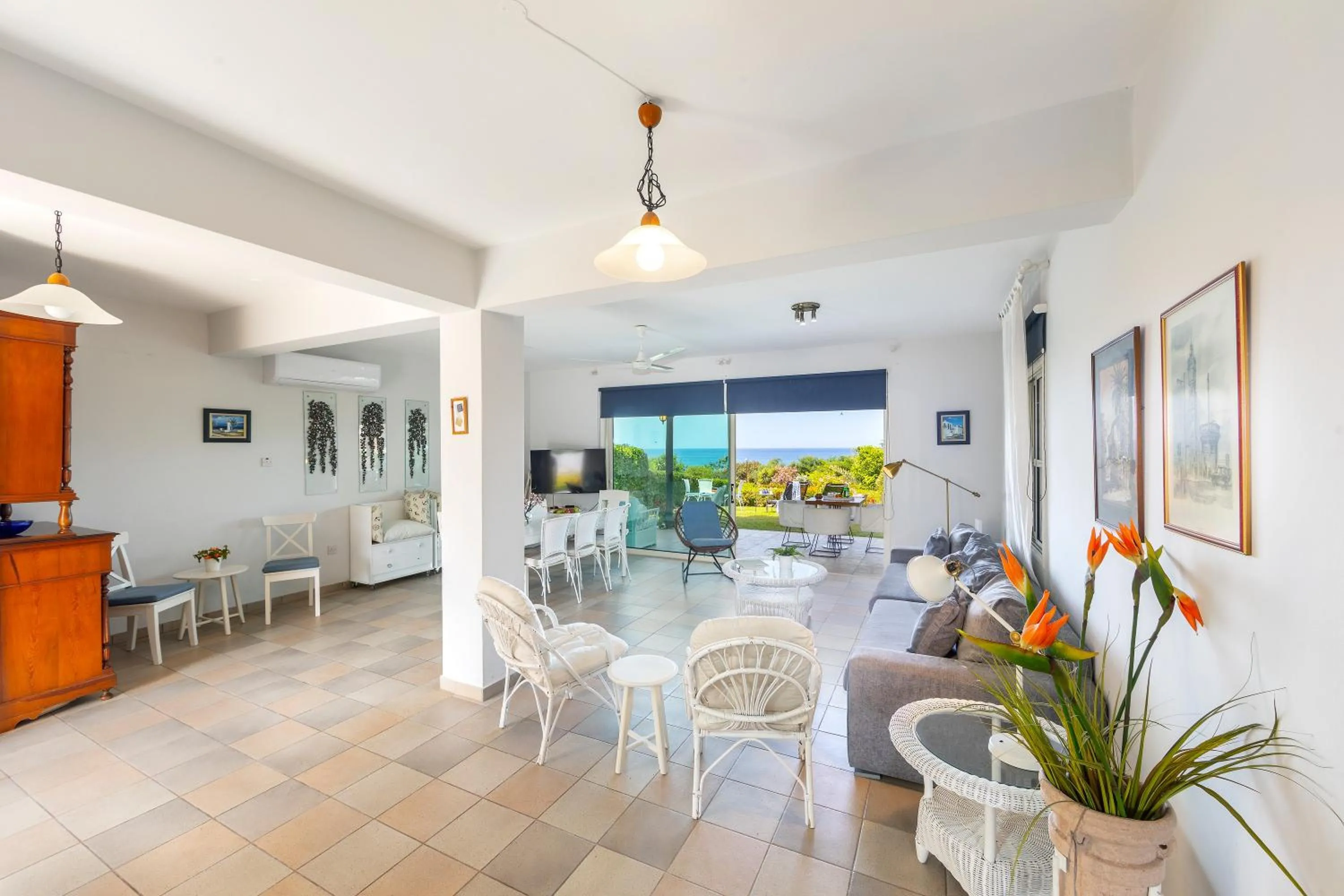 Dining area in Protaras Sirina Waterfront Villa