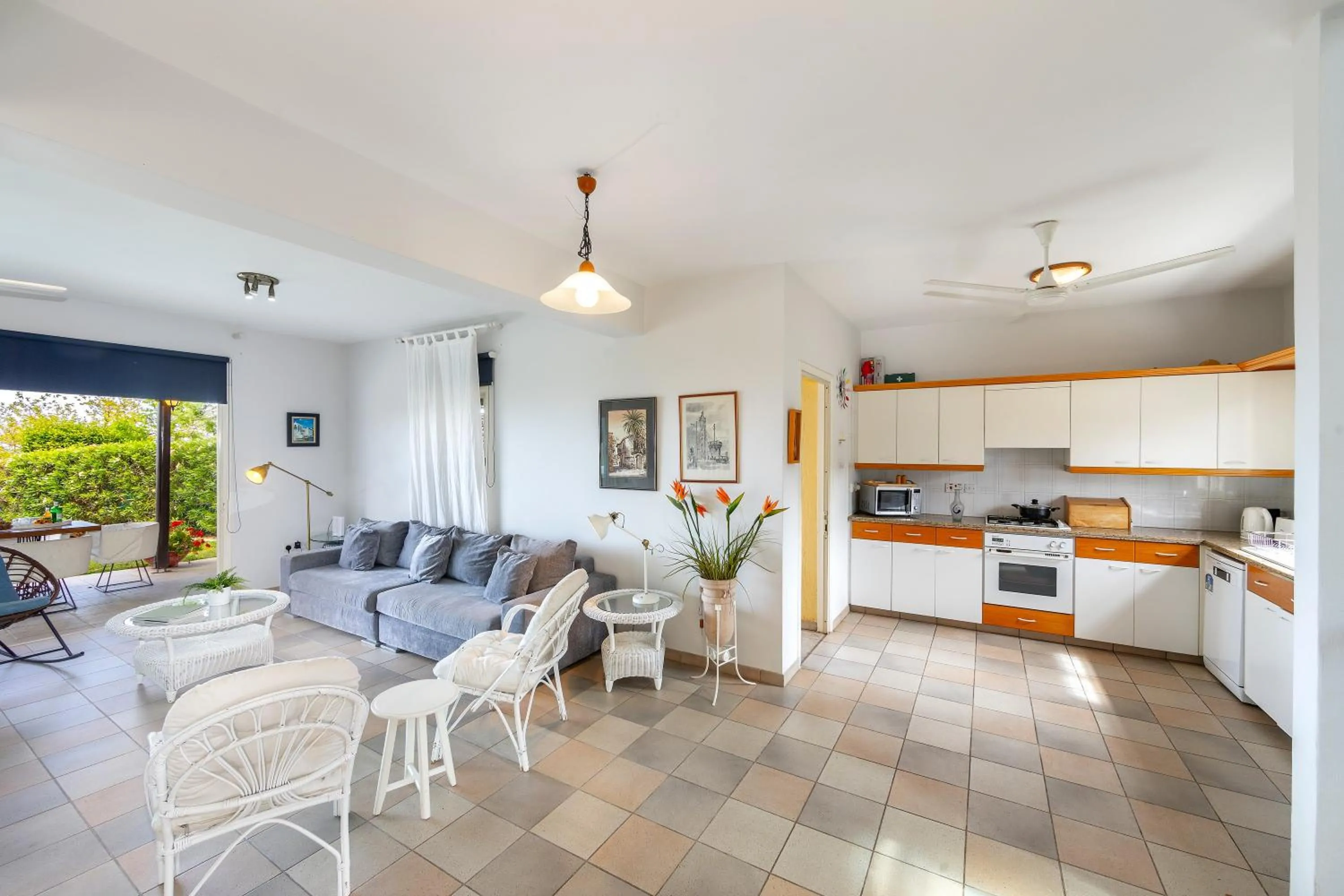 Living room in Protaras Sirina Waterfront Villa