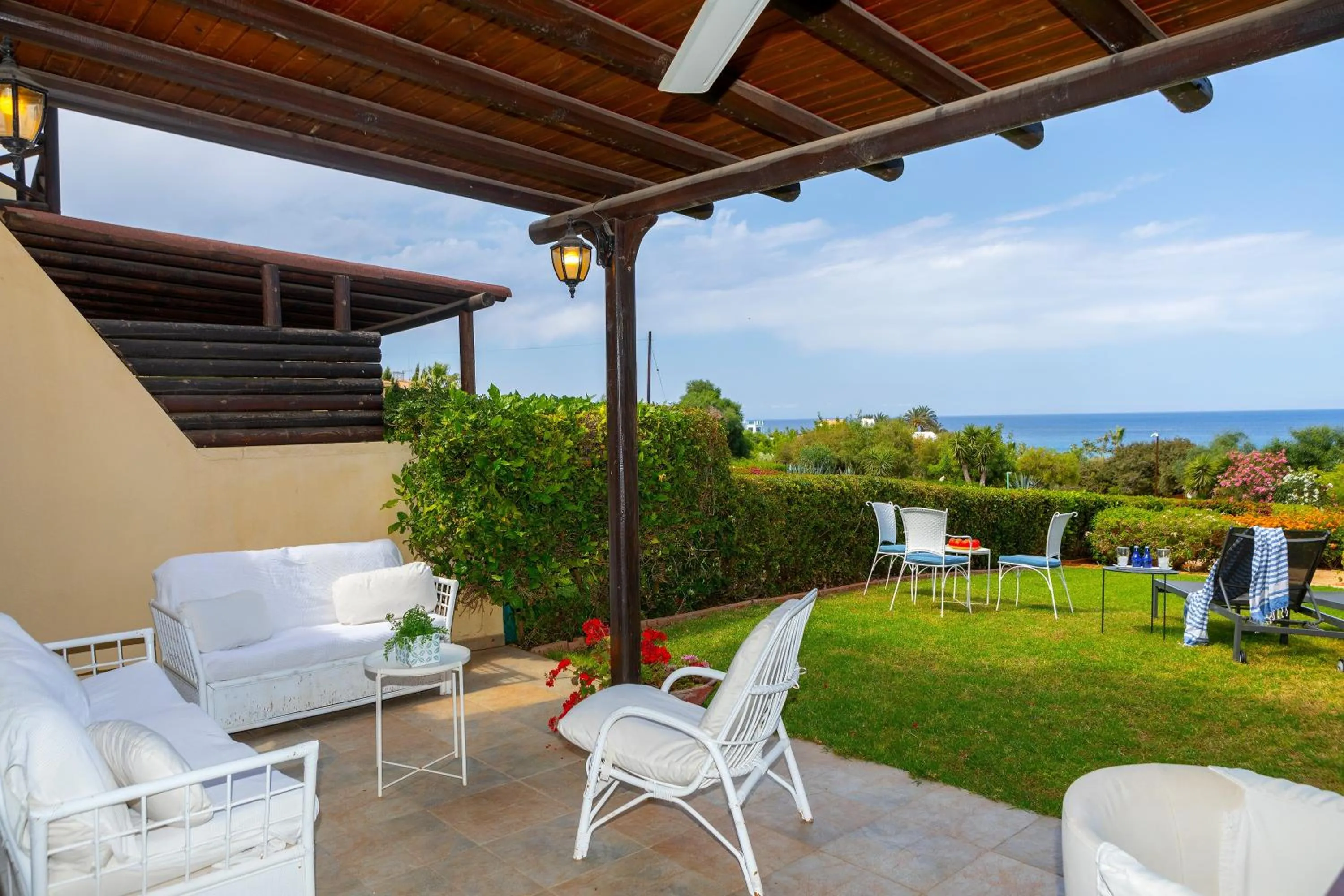 Patio in Protaras Sirina Waterfront Villa
