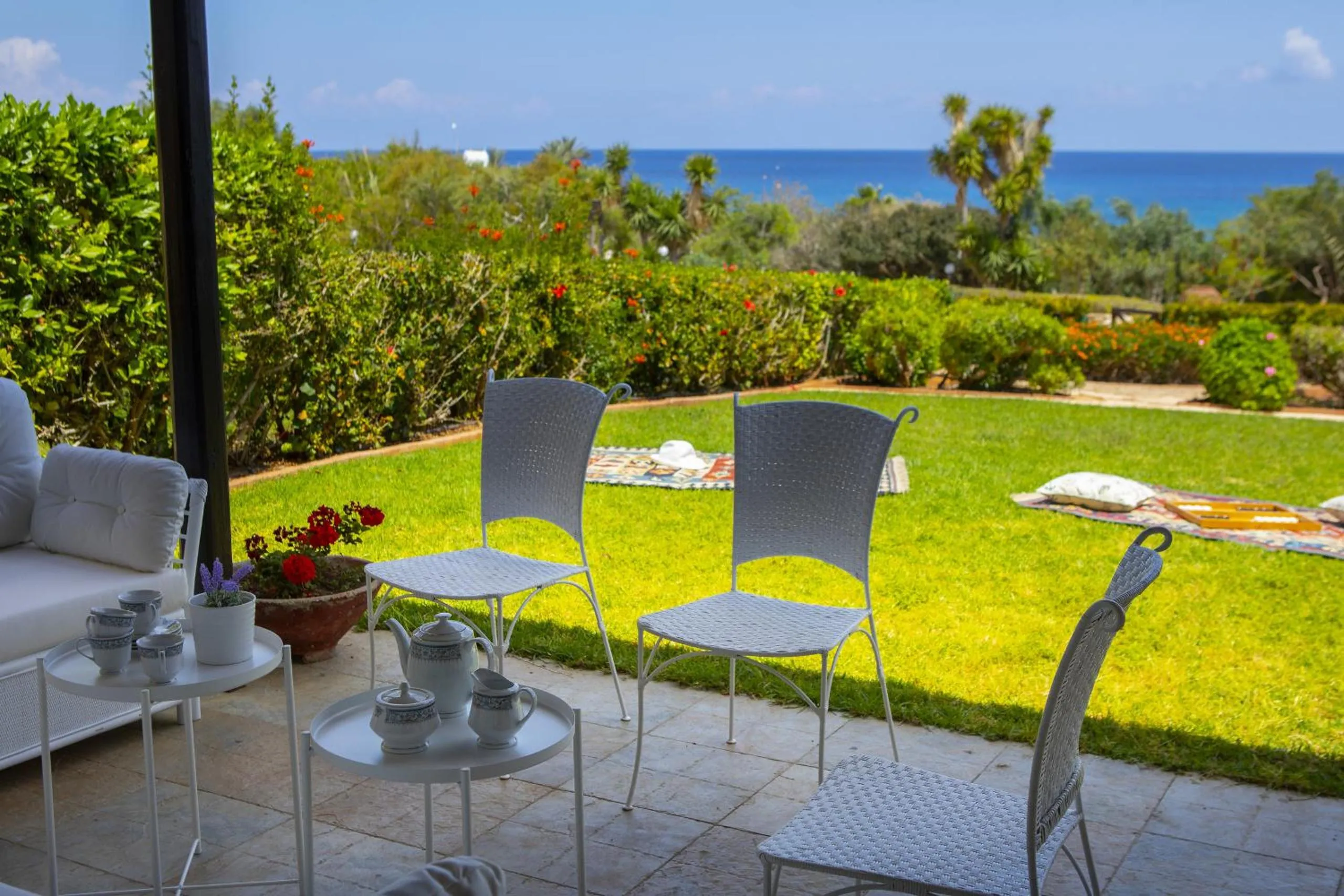 Patio in Protaras Sirina Waterfront Villa