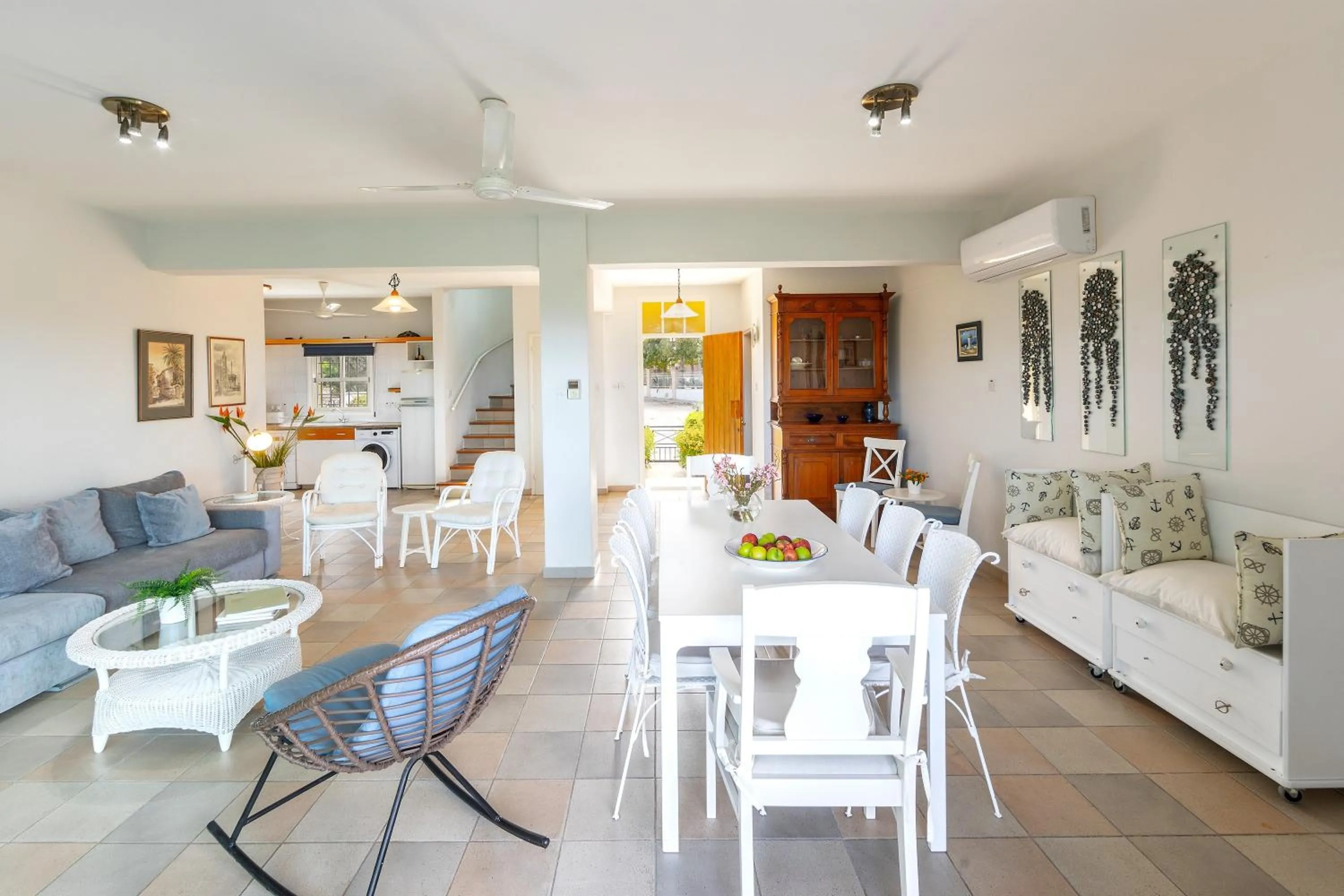Living room in Protaras Sirina Waterfront Villa
