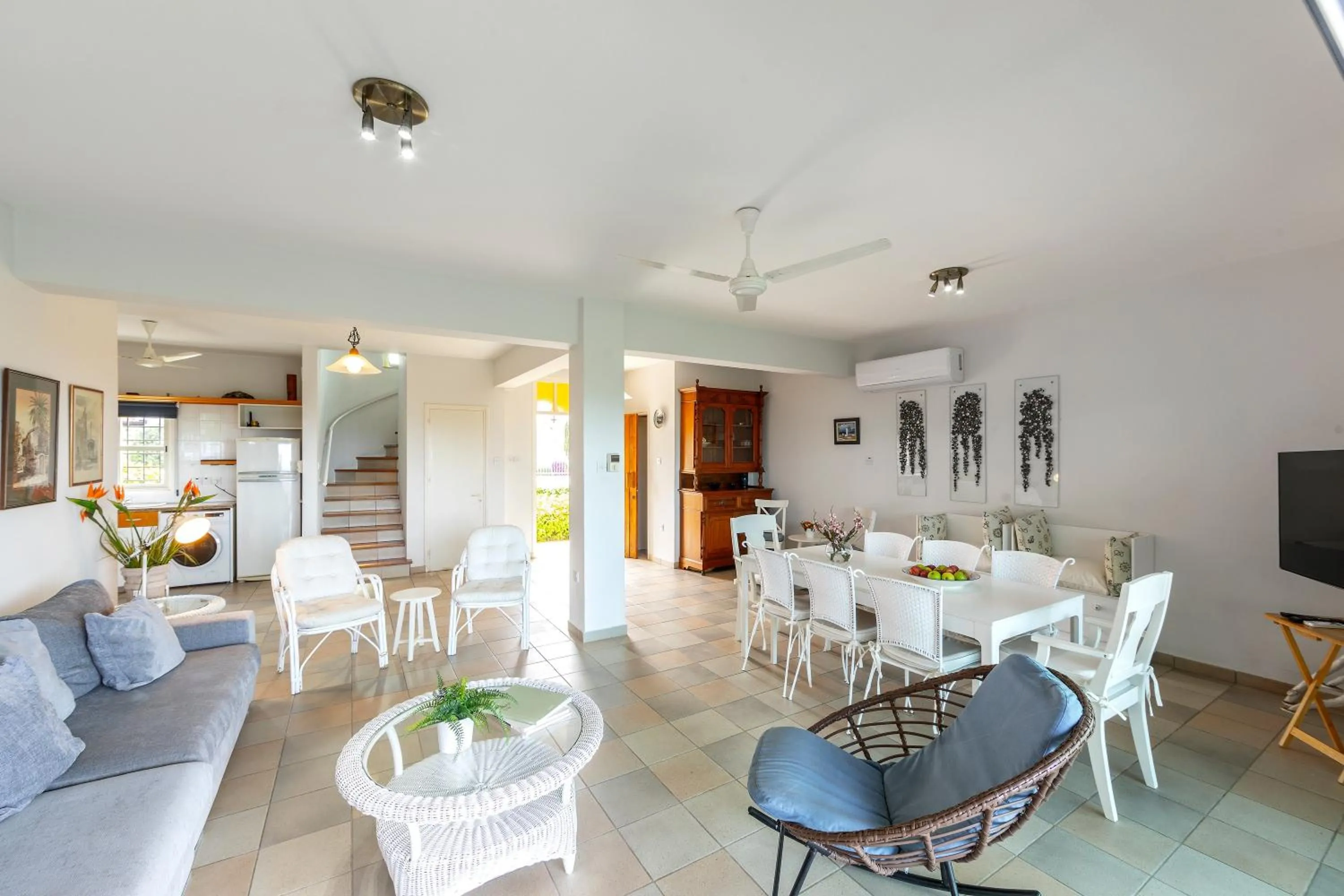 Living room in Protaras Sirina Waterfront Villa