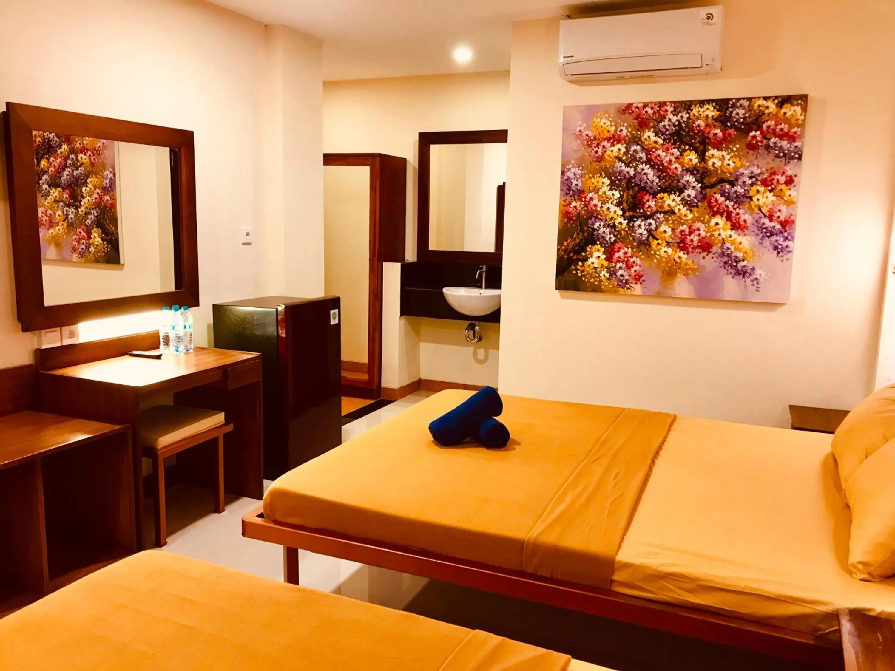 Bed in Familytel Bali