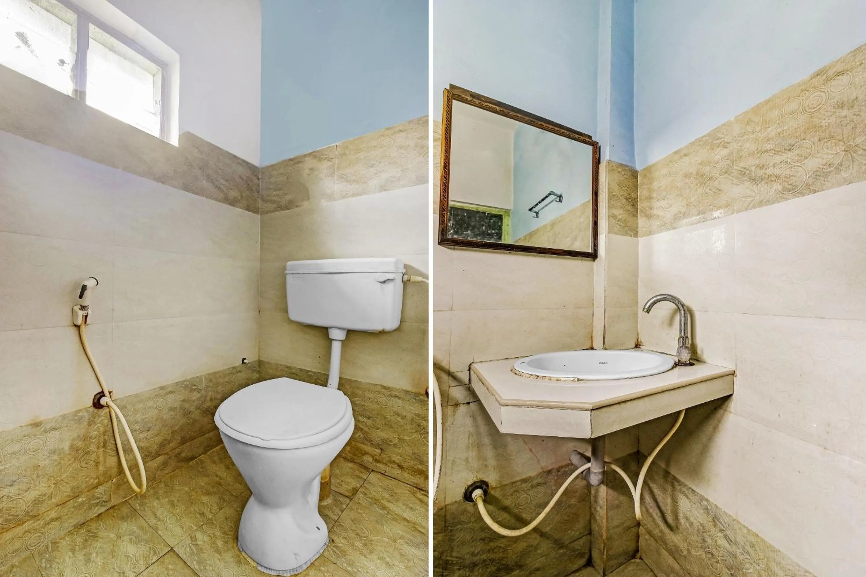 Bathroom in Hotel O Sridhar
