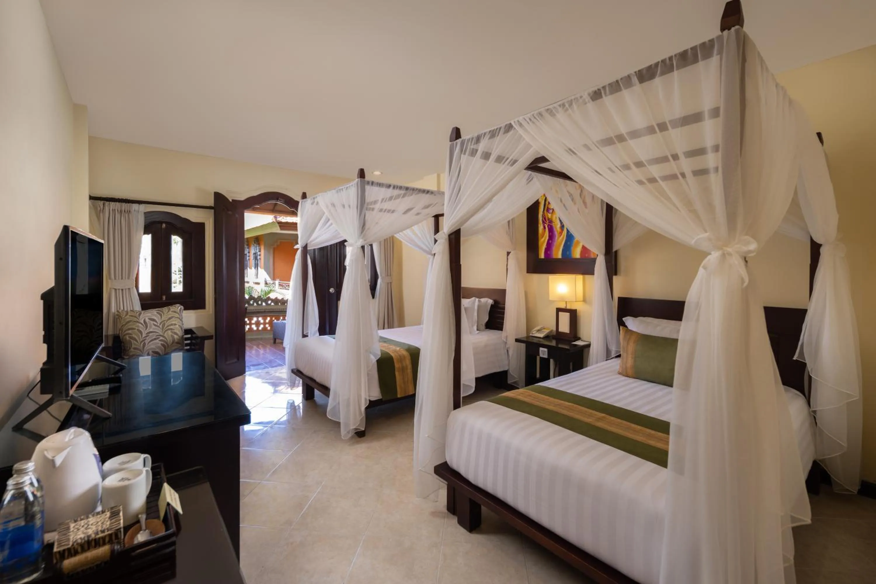 Bedroom, Bed in Adi Dharma Hotel Kuta