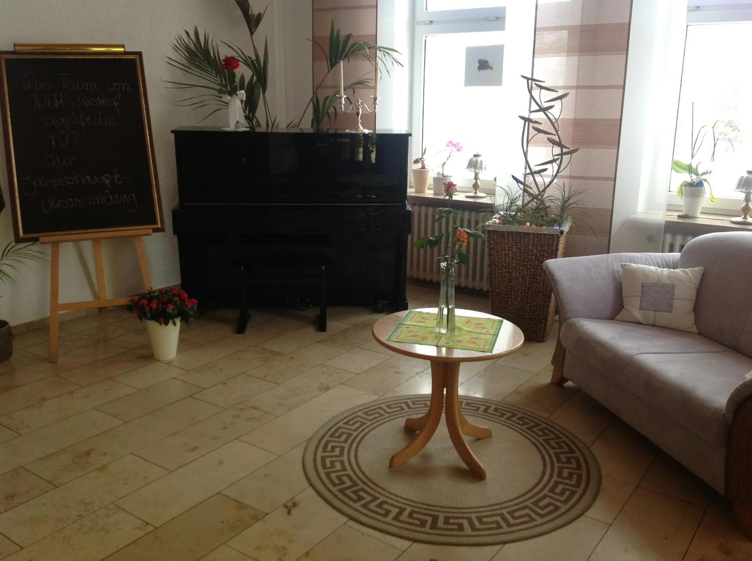 Lobby or reception in Witt's Gasthof